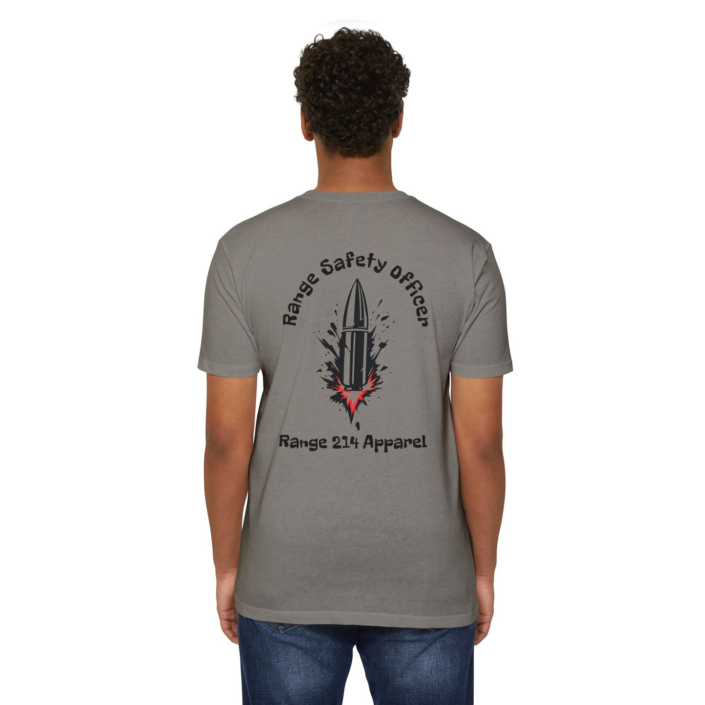 Range 214 Safety Officer T-Shirt - Unisex Shooting Range Apparel