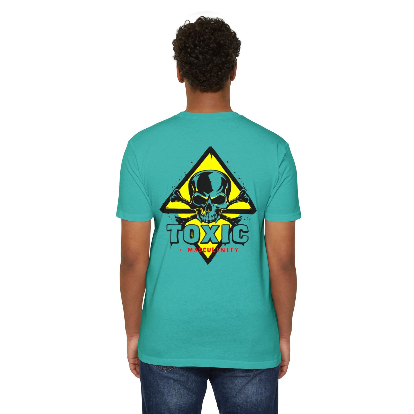 Unisex CVC Jersey T-Shirt - RANGE 214 & TOXIC Graphic Tee for Adventure Lovers
