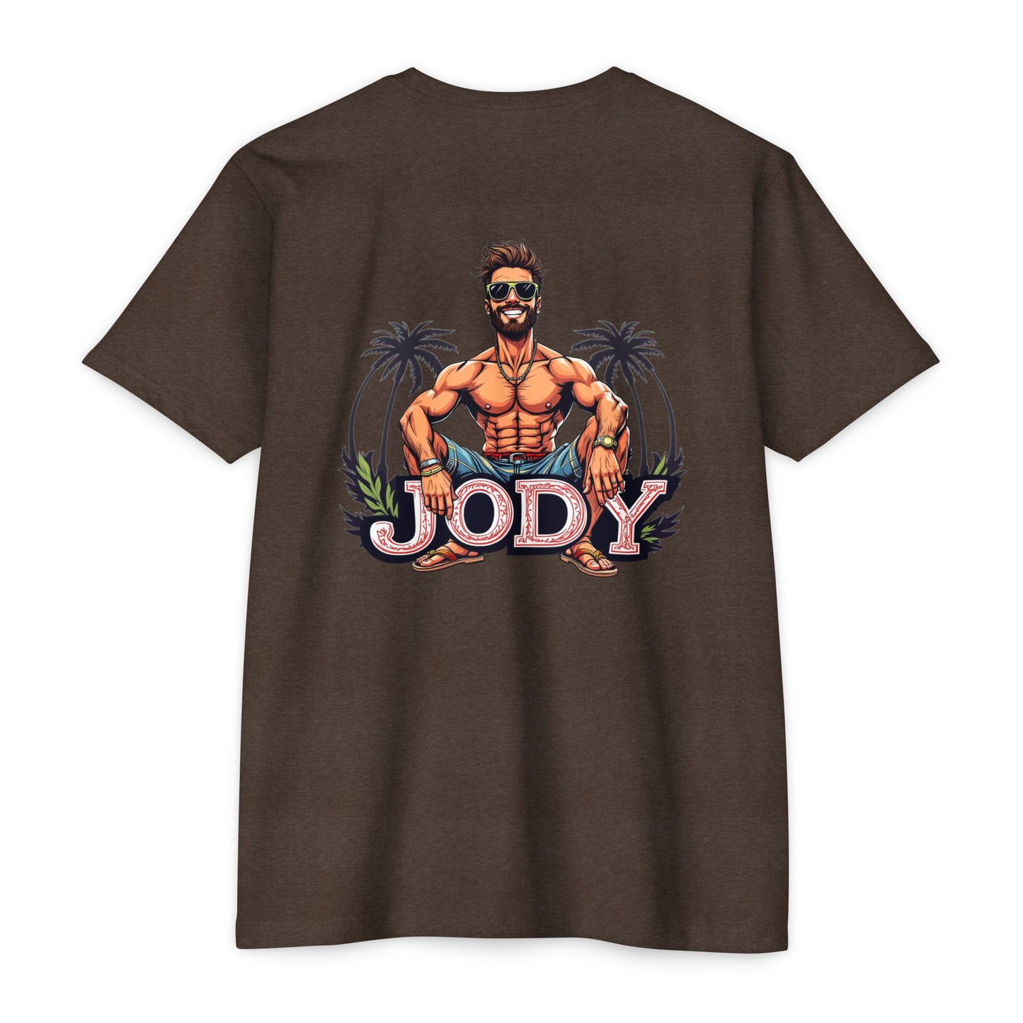 Personalized JODY Graphic Unisex T-Shirt - Casual Beach Vibe, Summer Ready