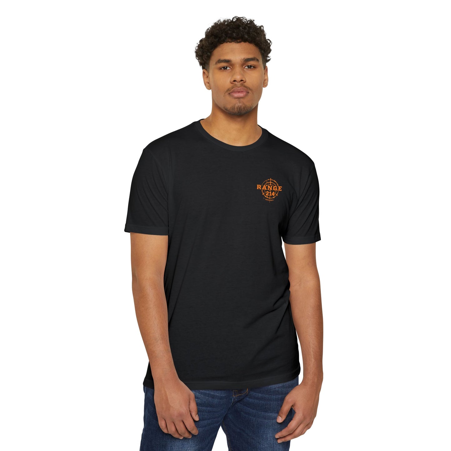 Unisex CVC Jersey T-Shirt - Range 214 Graphic Tee for Adventure Lovers