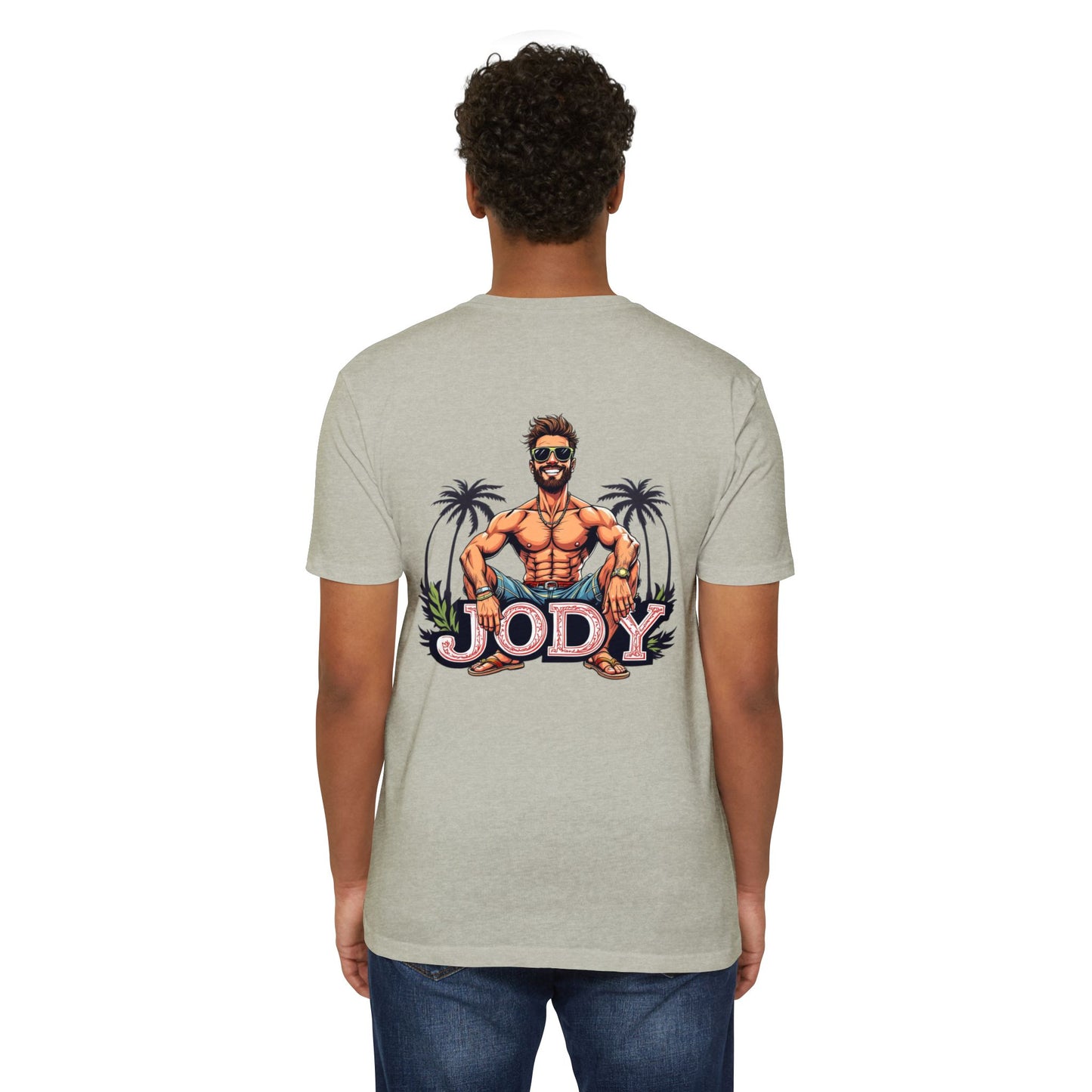 Personalized JODY Graphic Unisex T-Shirt - Casual Beach Vibe, Summer Ready