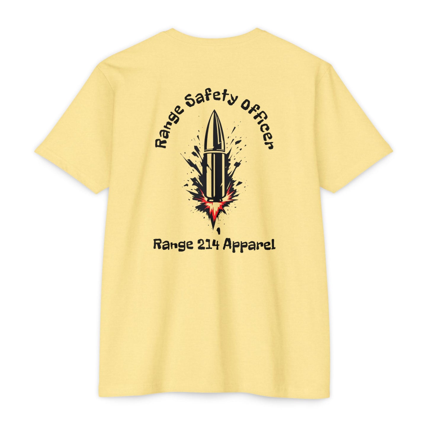 Range 214 Safety Officer T-Shirt - Unisex Shooting Range Apparel