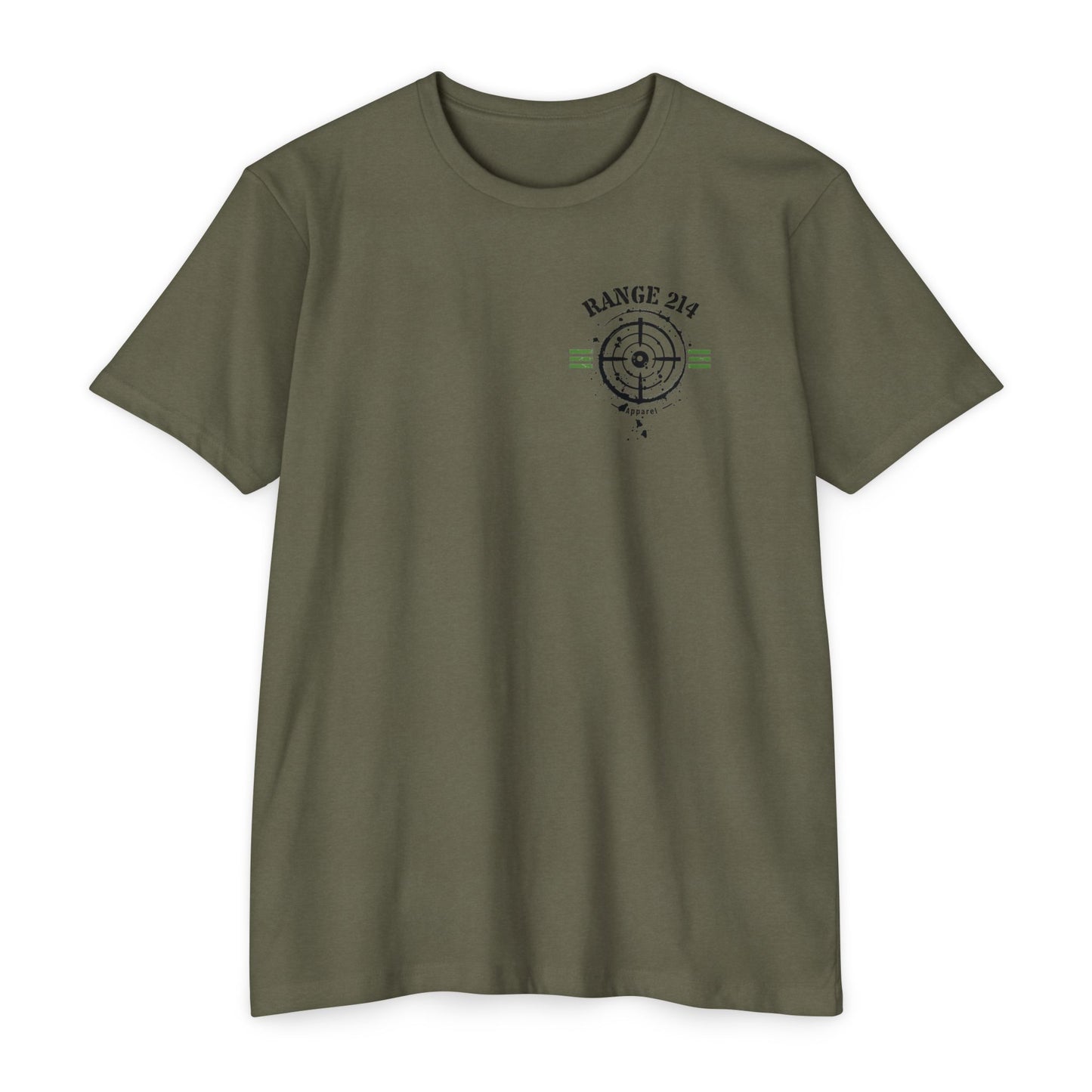 Range 214 Safety Officer T-Shirt - Unisex Shooting Range Apparel