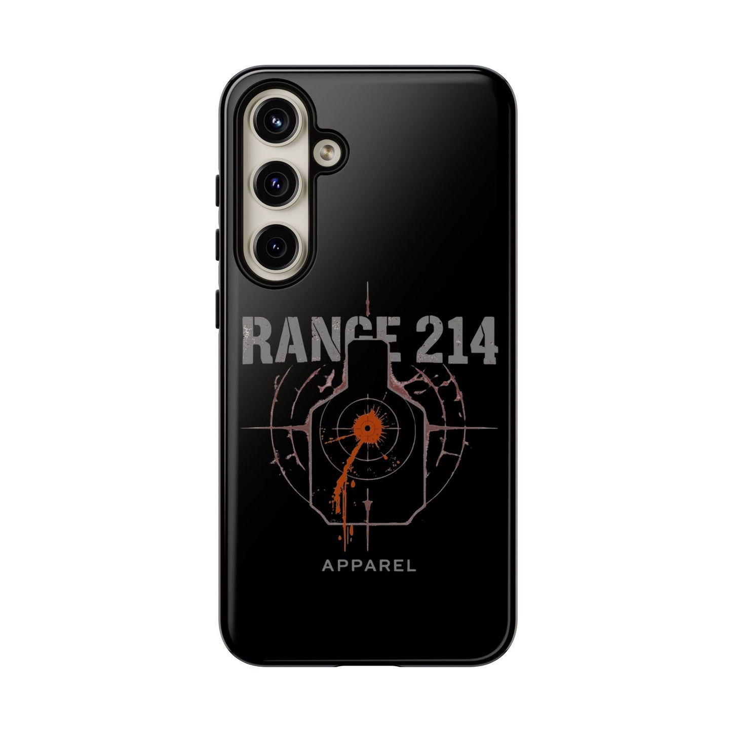 Range 214 Design Phone Case for Gun Enthusiasts