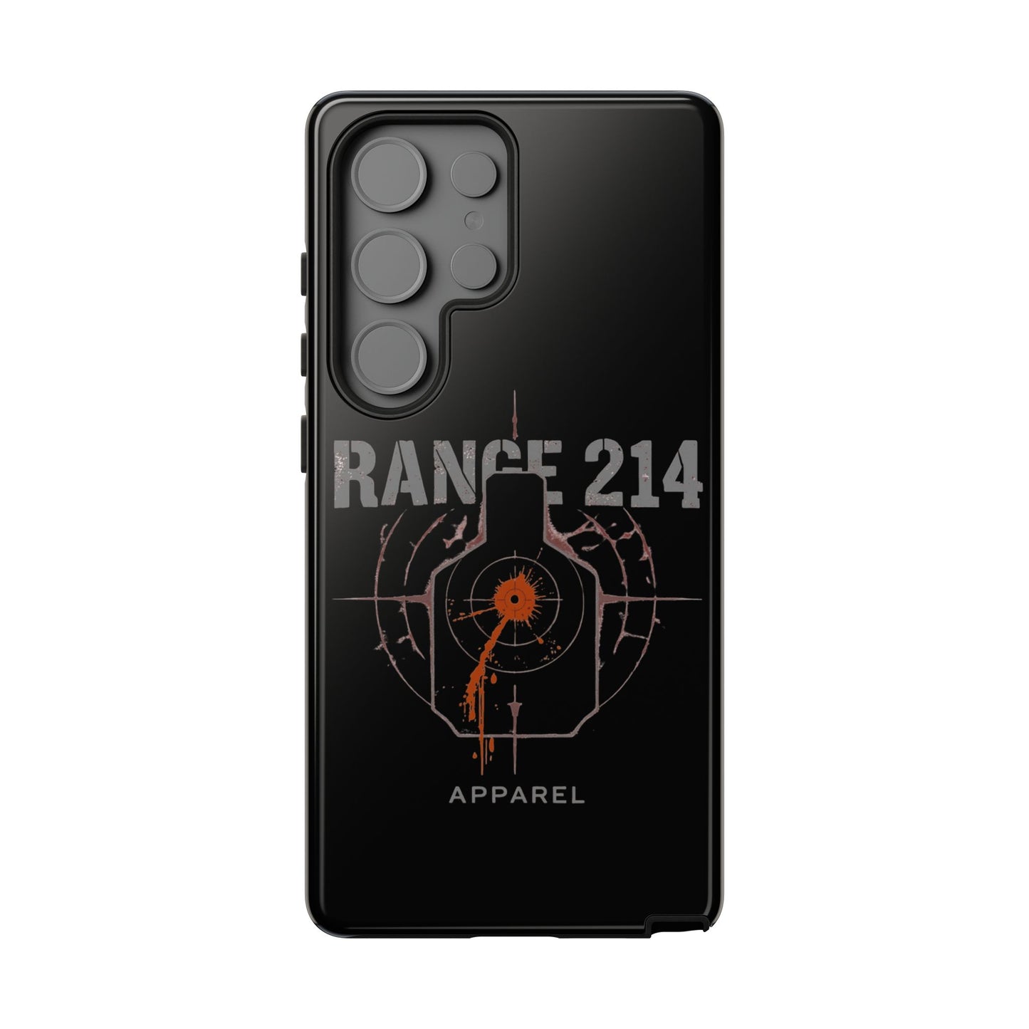 Range 214 Design Phone Case for Gun Enthusiasts