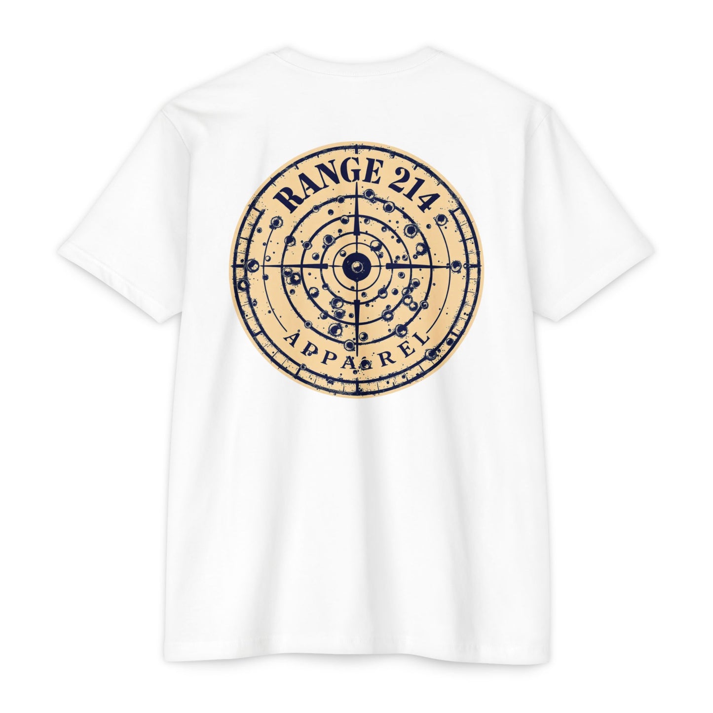 Range 214 Unisex CVC Jersey T-Shirt - Casual Style with Target Design