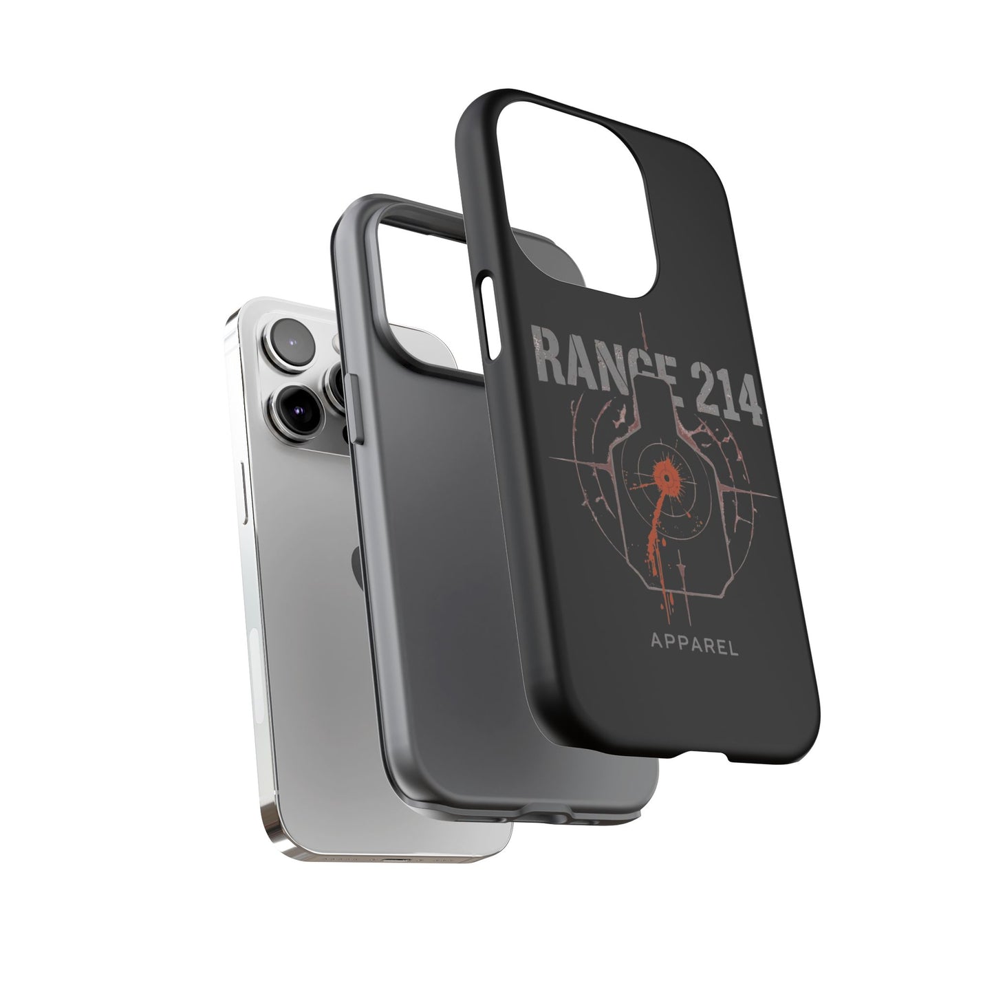 Range 214 Design Phone Case for Gun Enthusiasts