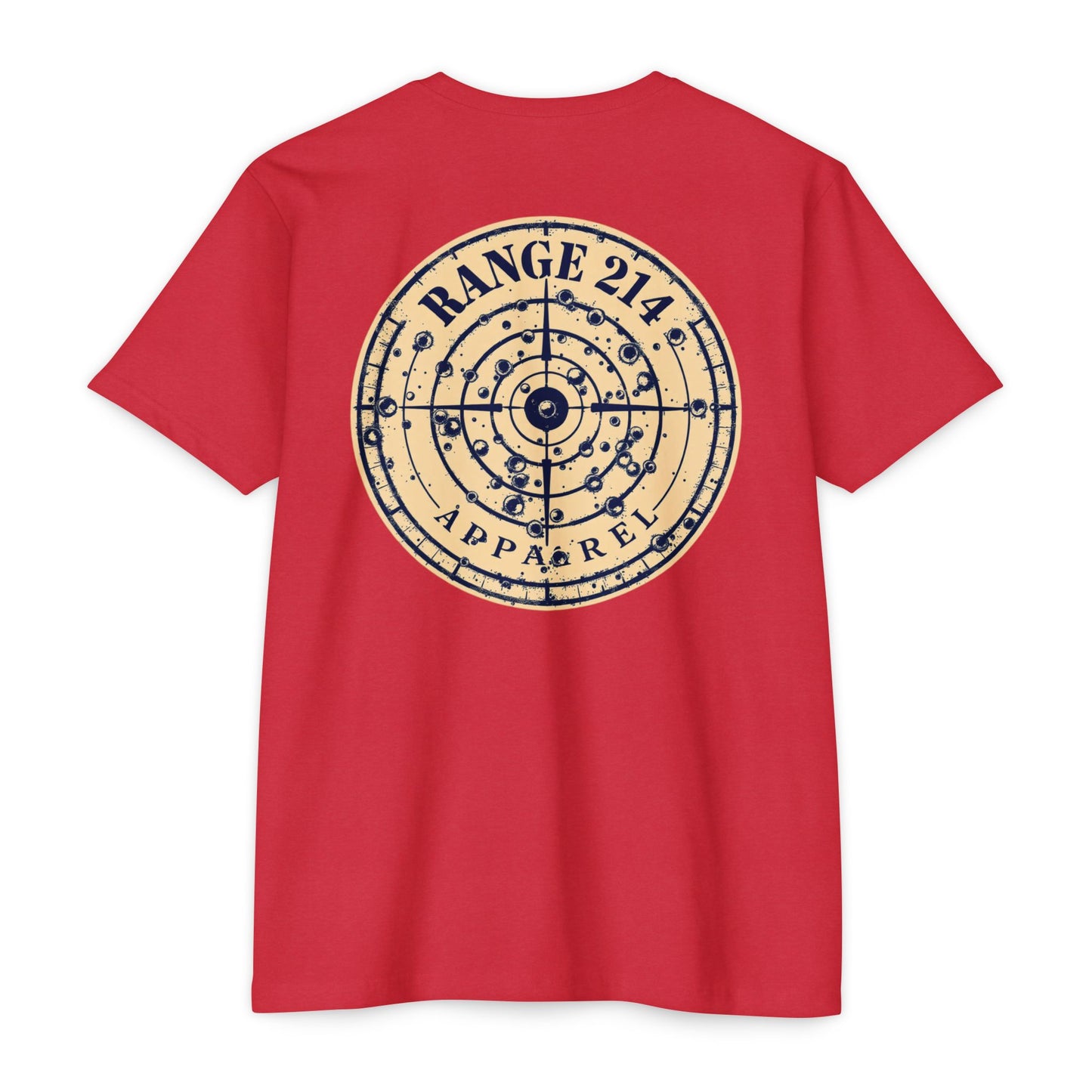 Range 214 Unisex CVC Jersey T-Shirt - Casual Style with Target Design