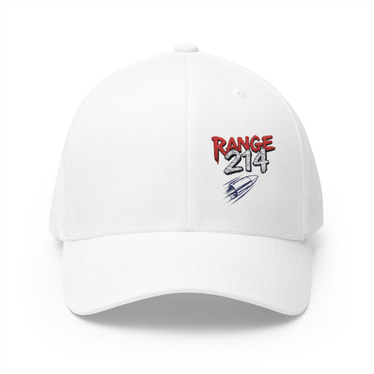 Range 214 Embroidered Flex Fit Cap - Stylish Structured Closure Hat