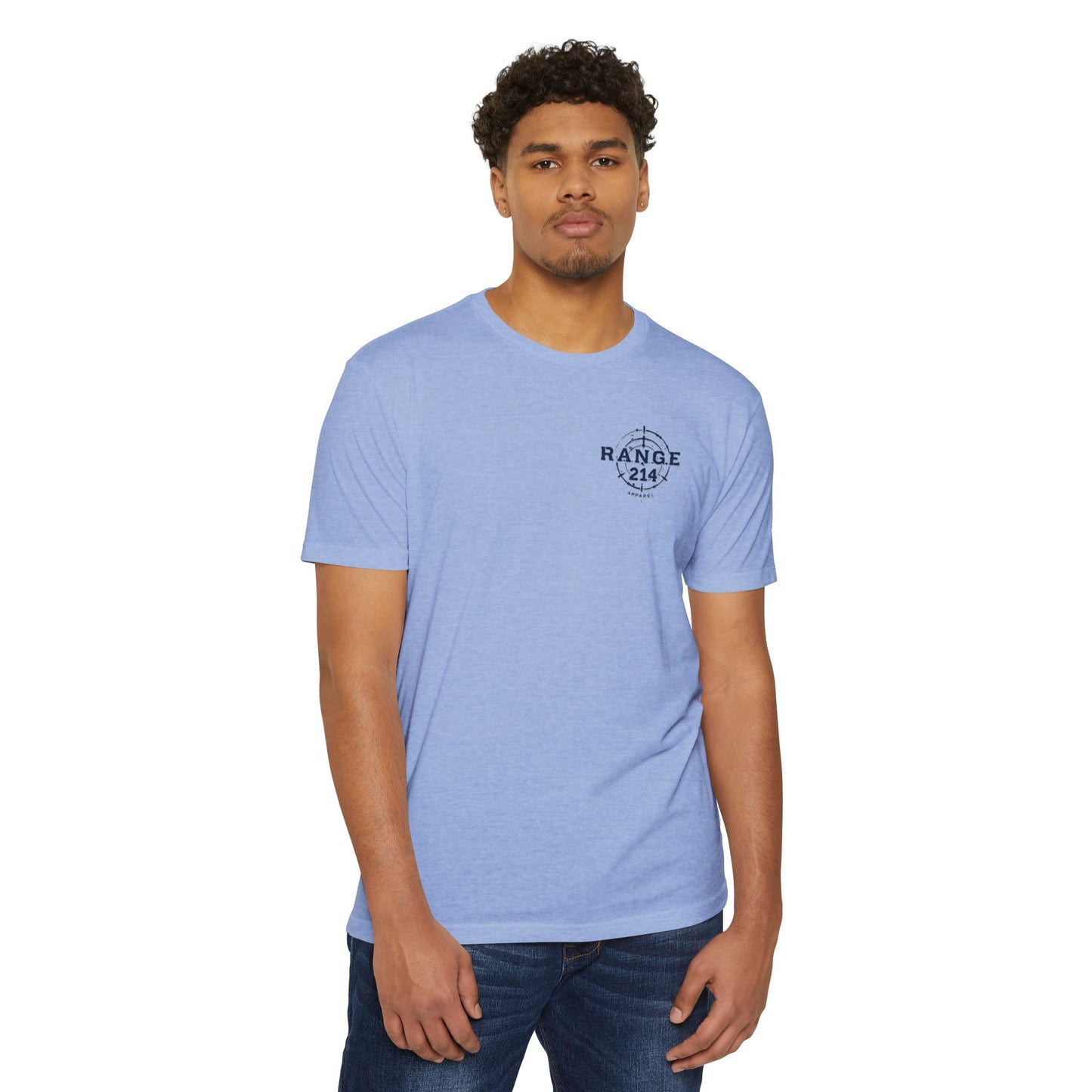 Range 214 Unisex CVC Jersey T-Shirt - Casual Style with Target Design