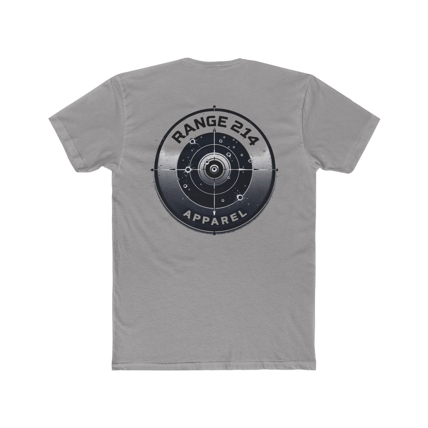 Range 214 Unisex Cotton Crew Tee - Comfortable Target Design T-Shirt