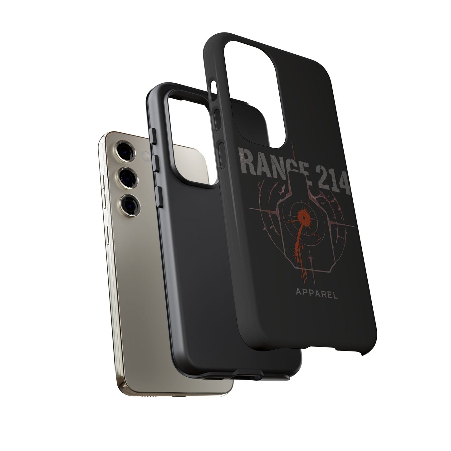 Range 214 Design Phone Case for Gun Enthusiasts