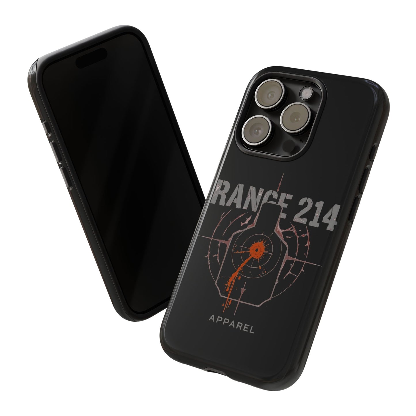 Range 214 Design Phone Case for Gun Enthusiasts