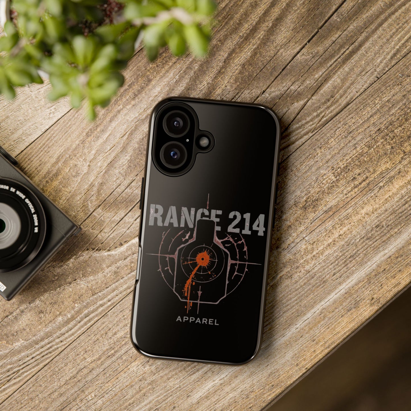 Range 214 Design Phone Case for Gun Enthusiasts