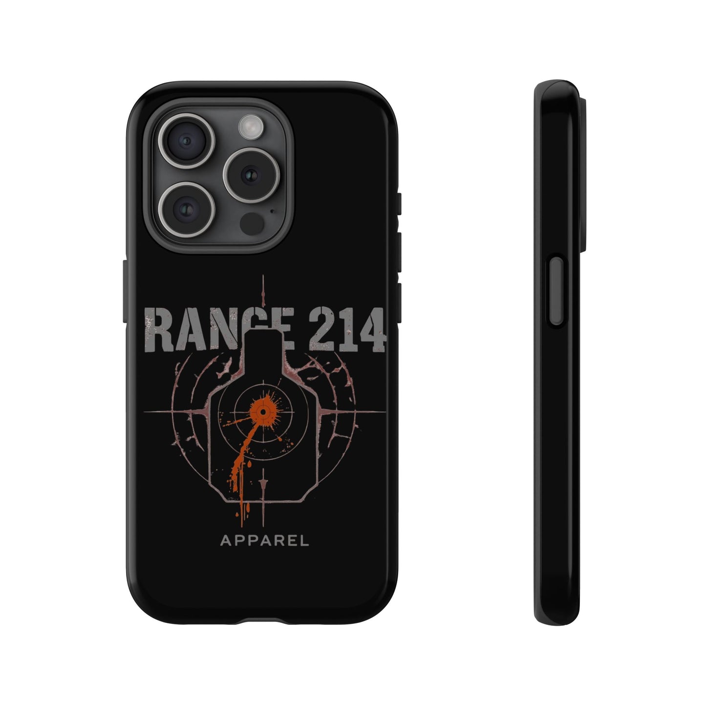 Range 214 Design Phone Case for Gun Enthusiasts