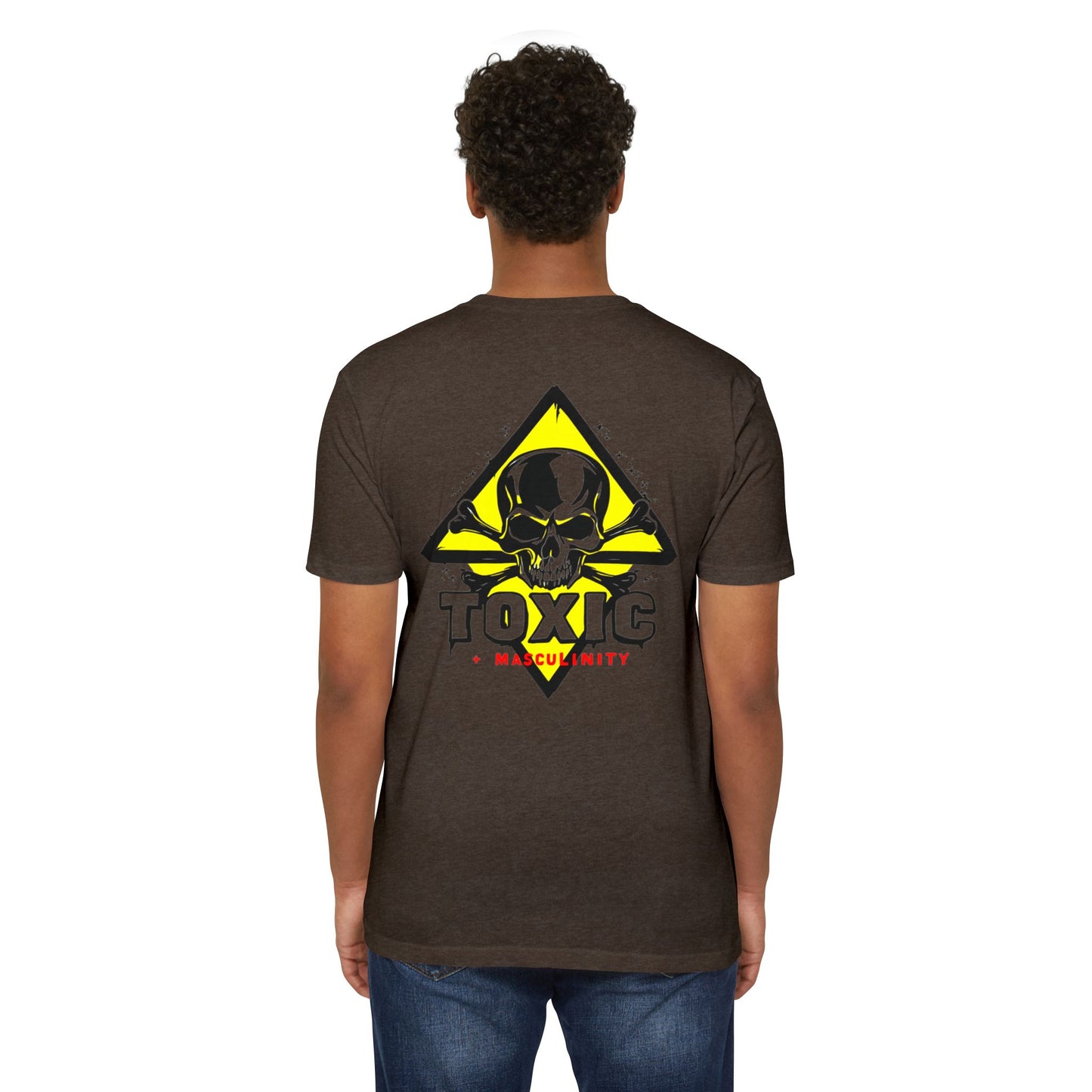 Unisex CVC Jersey T-Shirt - RANGE 214 & TOXIC Graphic Tee for Adventure Lovers