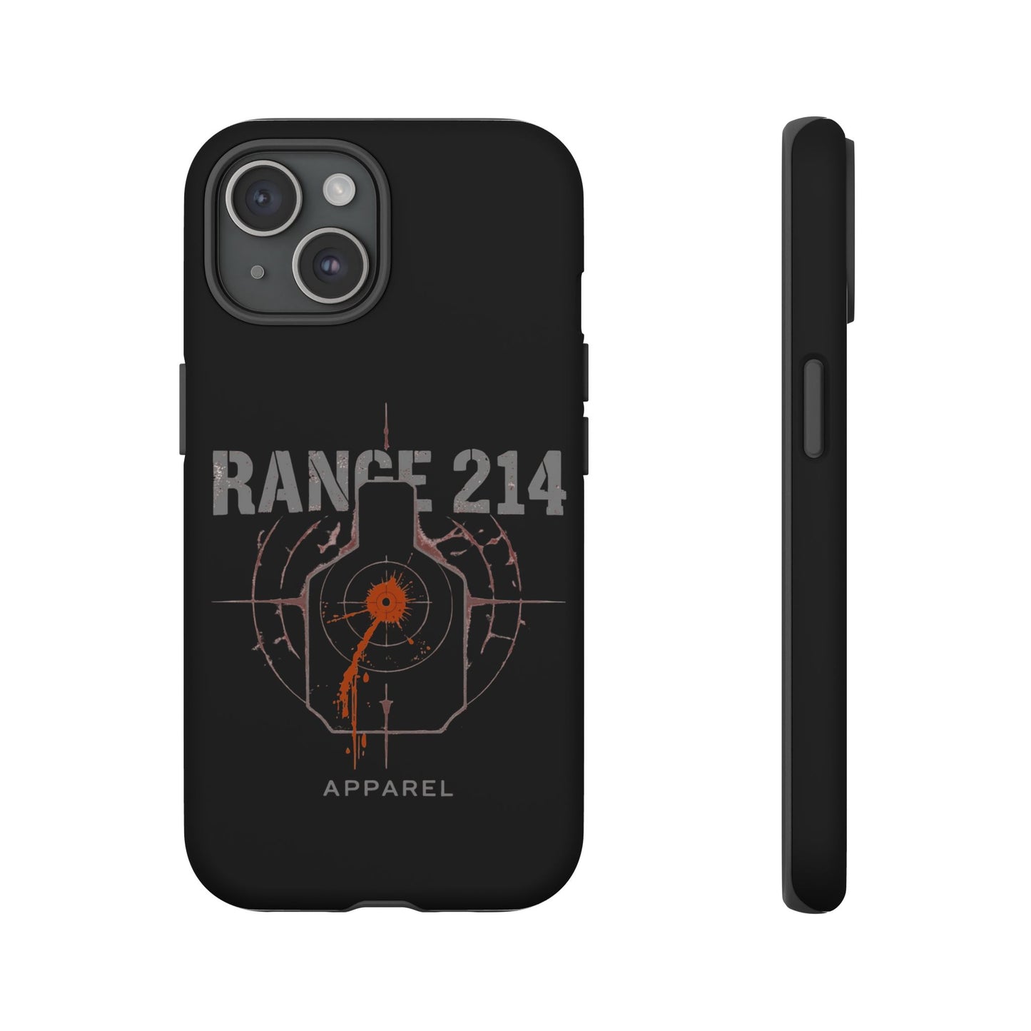 Range 214 Design Phone Case for Gun Enthusiasts