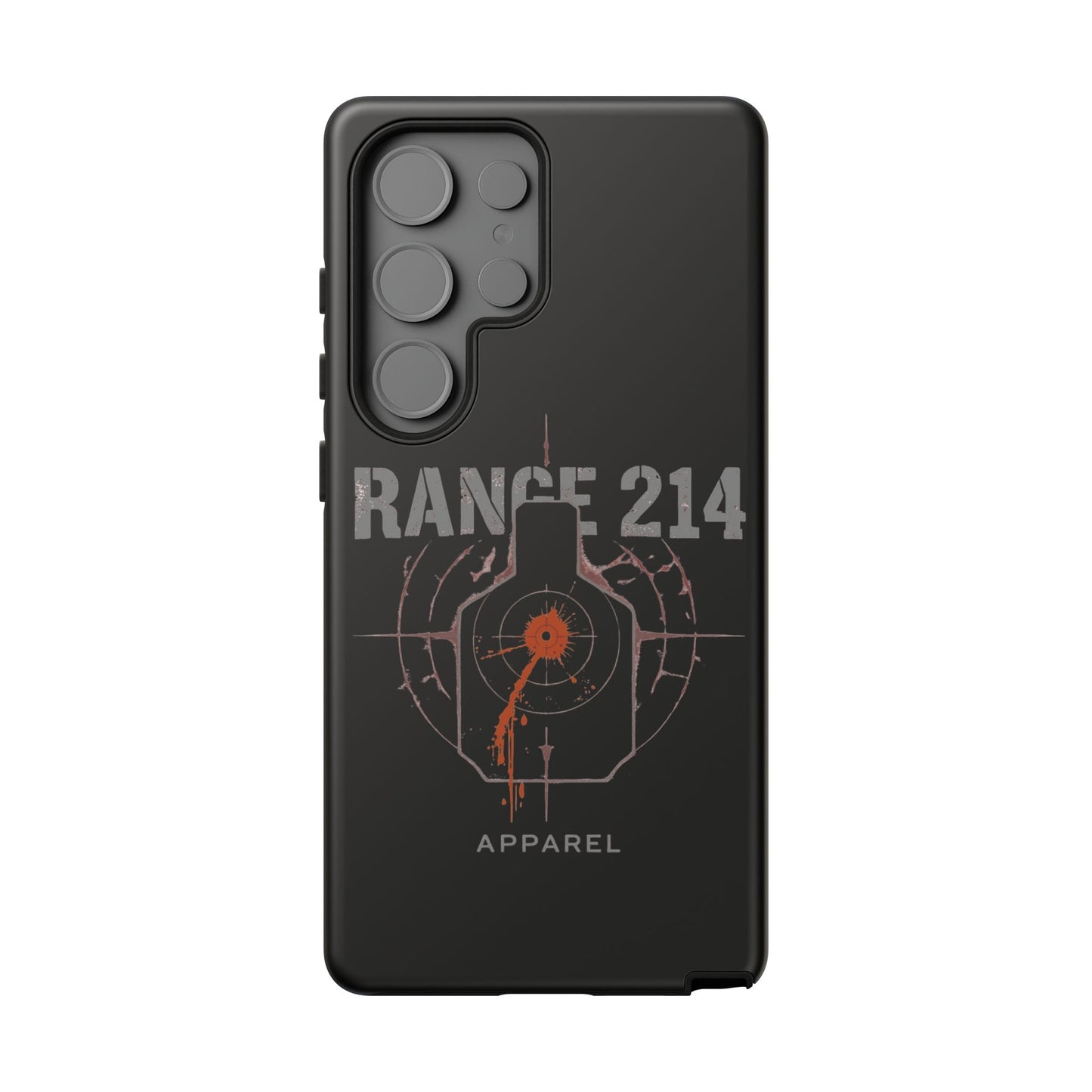 Range 214 Design Phone Case for Gun Enthusiasts