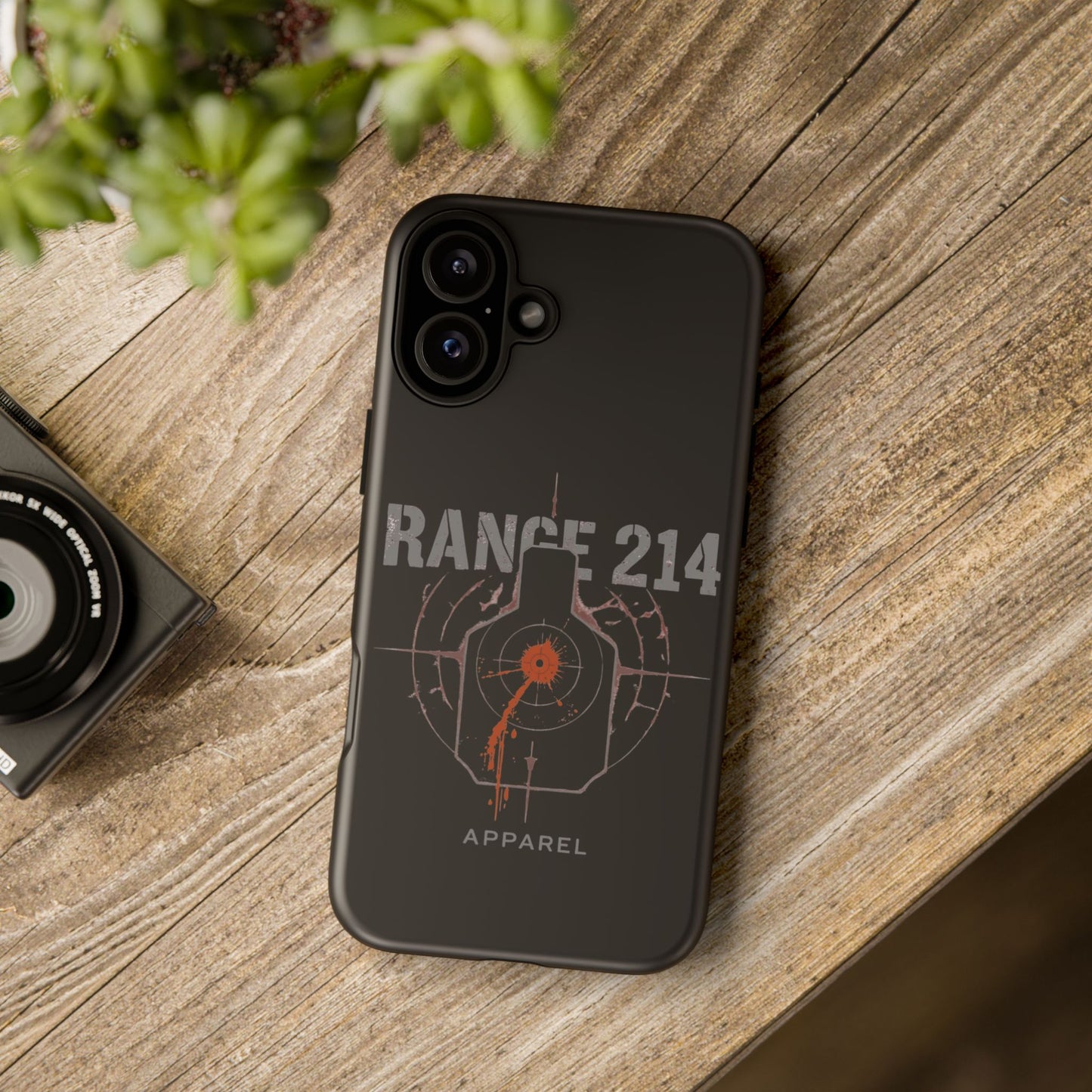 Range 214 Design Phone Case for Gun Enthusiasts