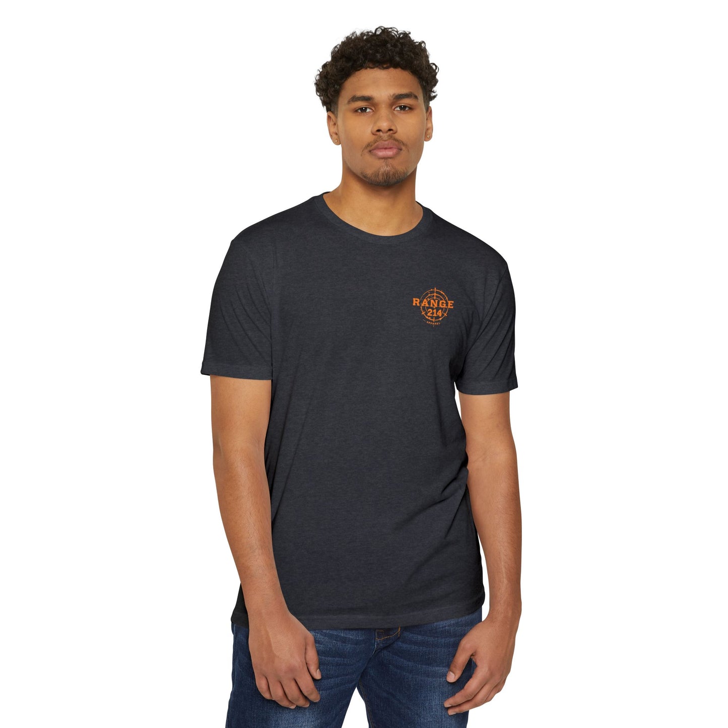 Unisex CVC Jersey T-Shirt - Range 214 Graphic Tee for Adventure Lovers