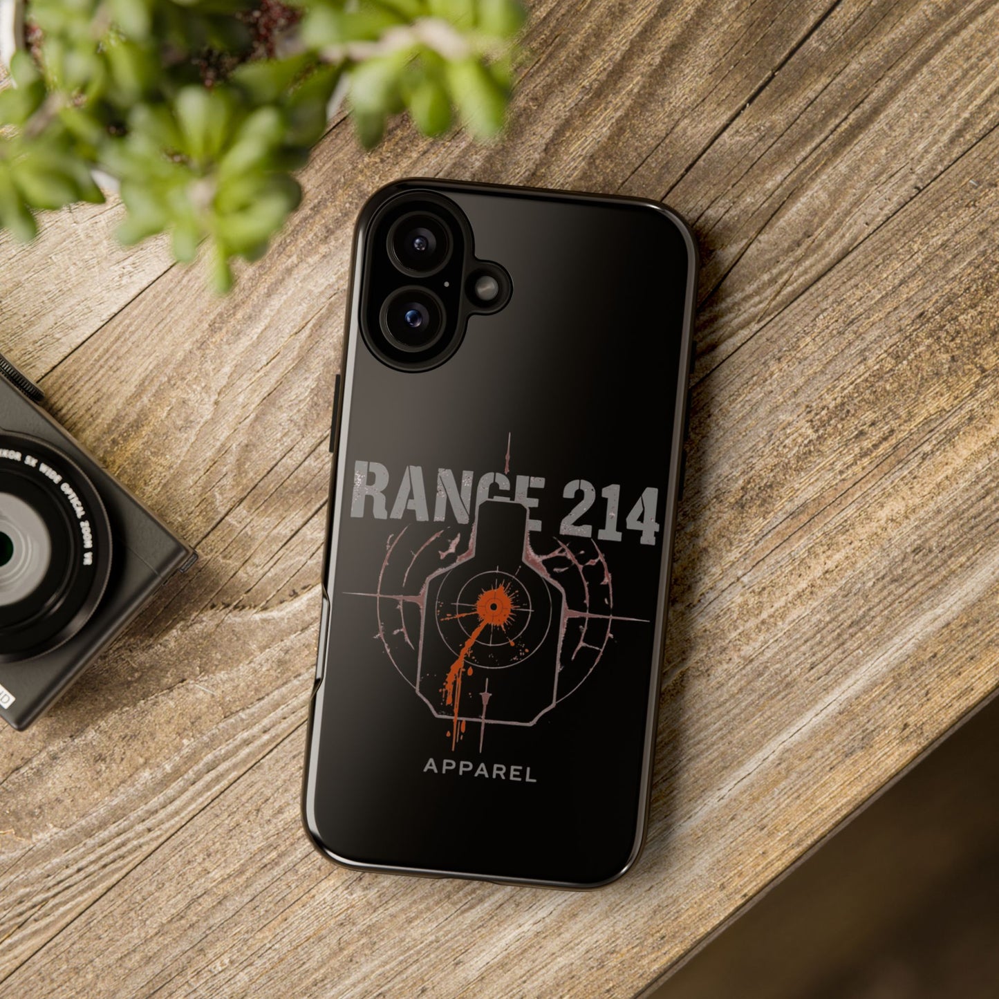 Range 214 Design Phone Case for Gun Enthusiasts