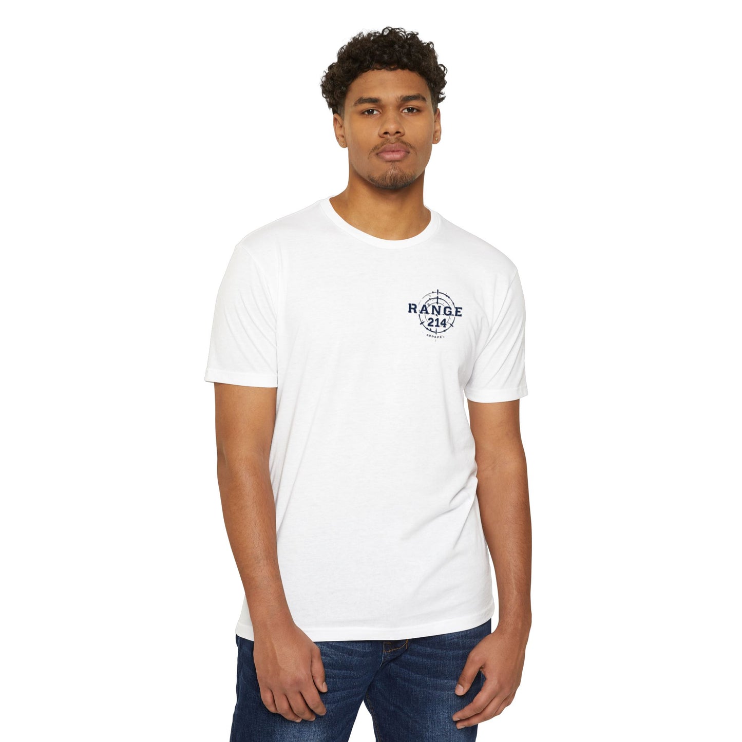 Range 214 Unisex CVC Jersey T-Shirt - Casual Style with Target Design