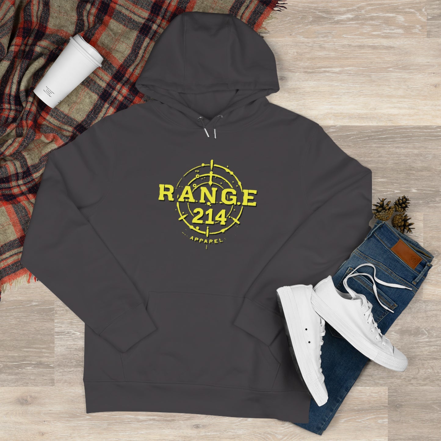 King Range 214 Target Hoodie - Casual Sweatshirt for Outdoor Enthusiasts