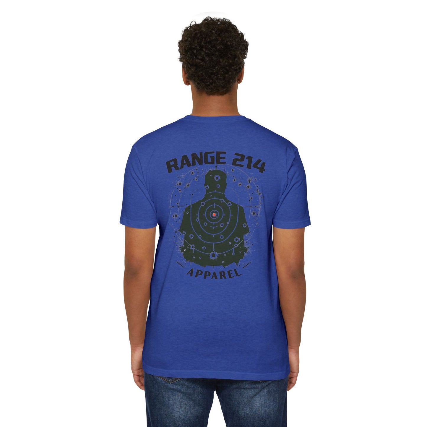 Range 214 Unisex CVC Jersey T-Shirt - Target Shooting 2 Apparel