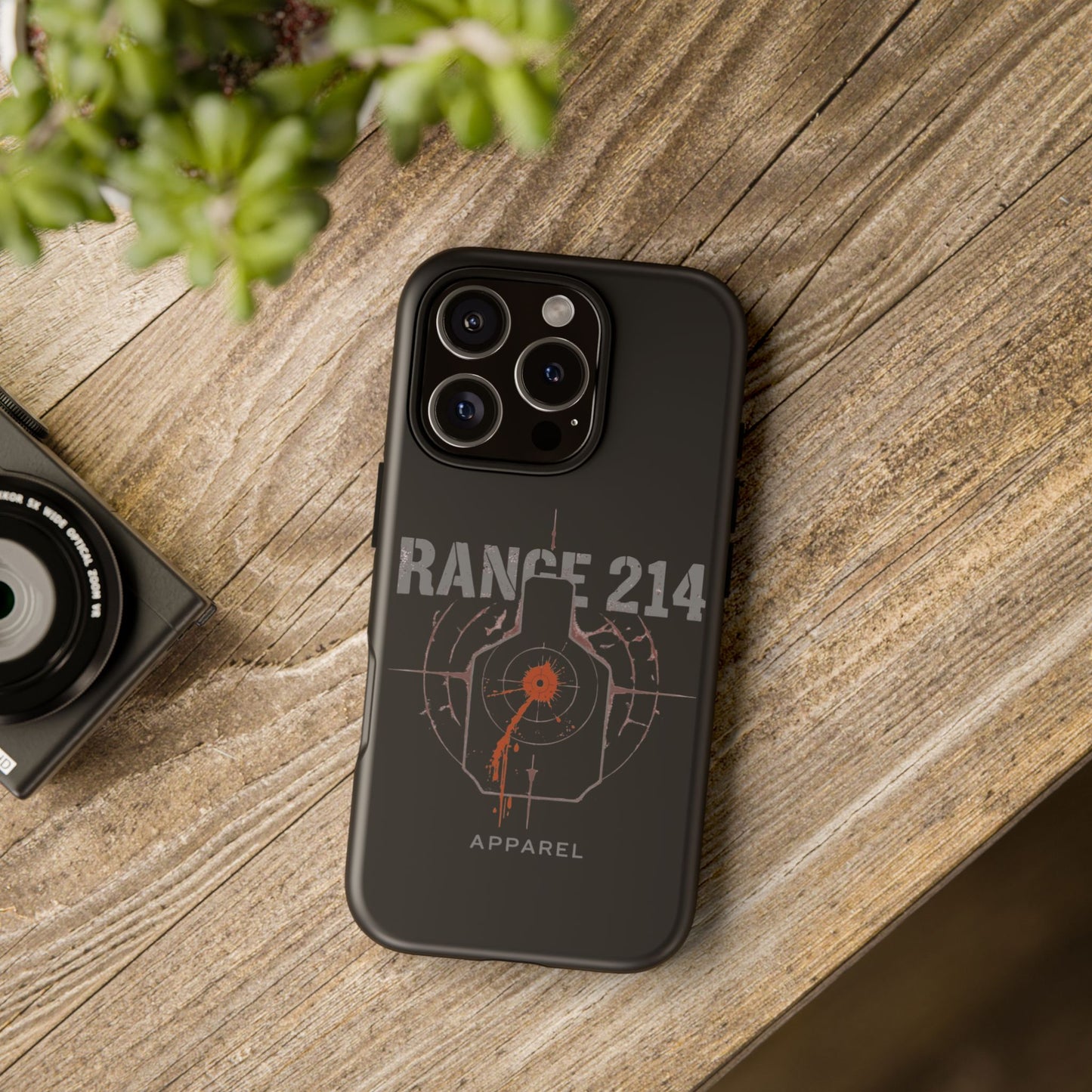 Range 214 Design Phone Case for Gun Enthusiasts