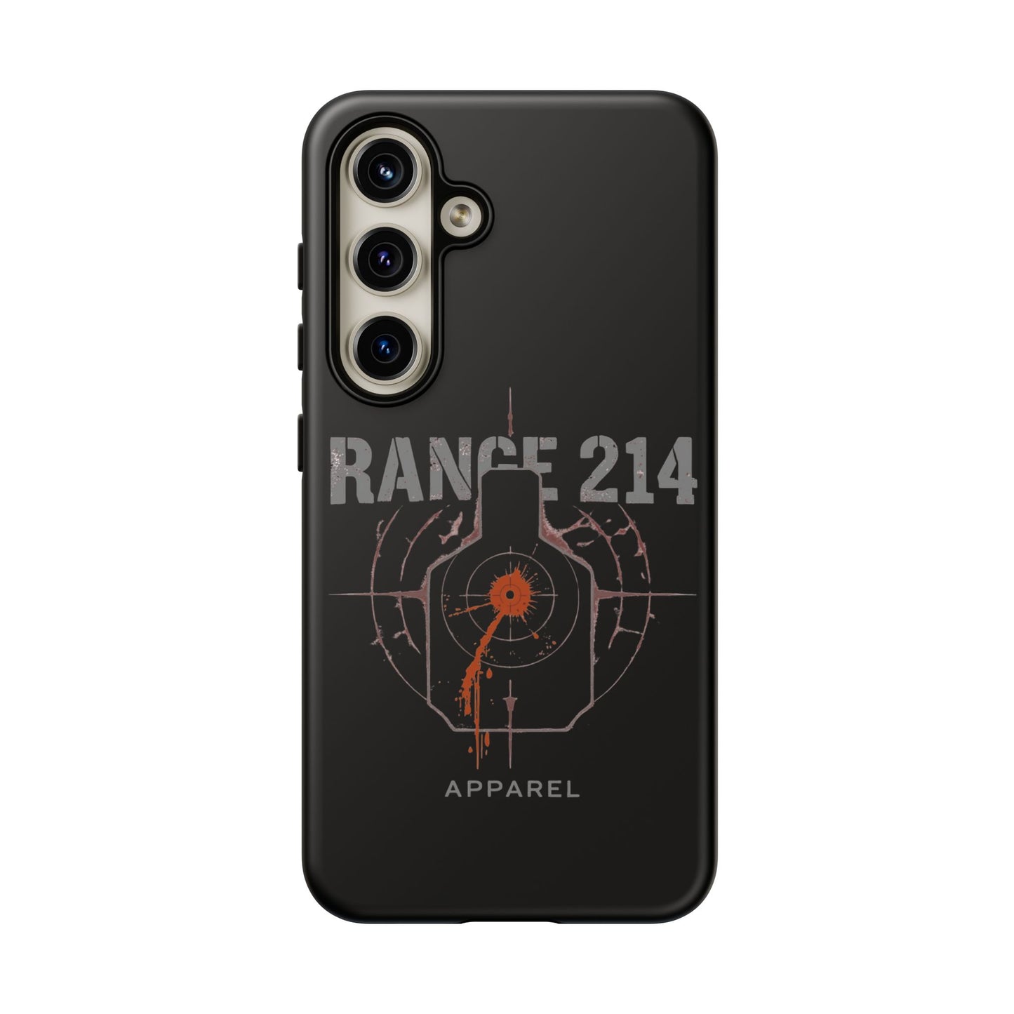 Range 214 Design Phone Case for Gun Enthusiasts