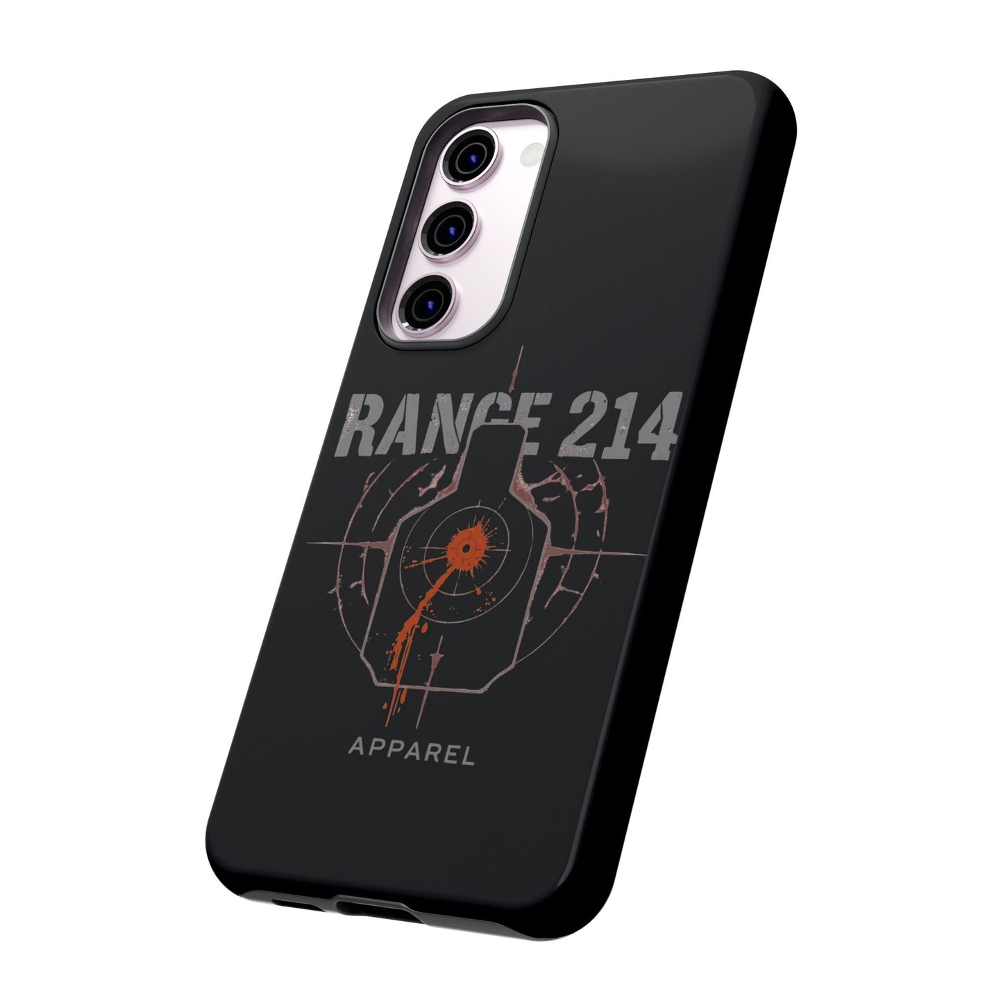 Range 214 Design Phone Case for Gun Enthusiasts