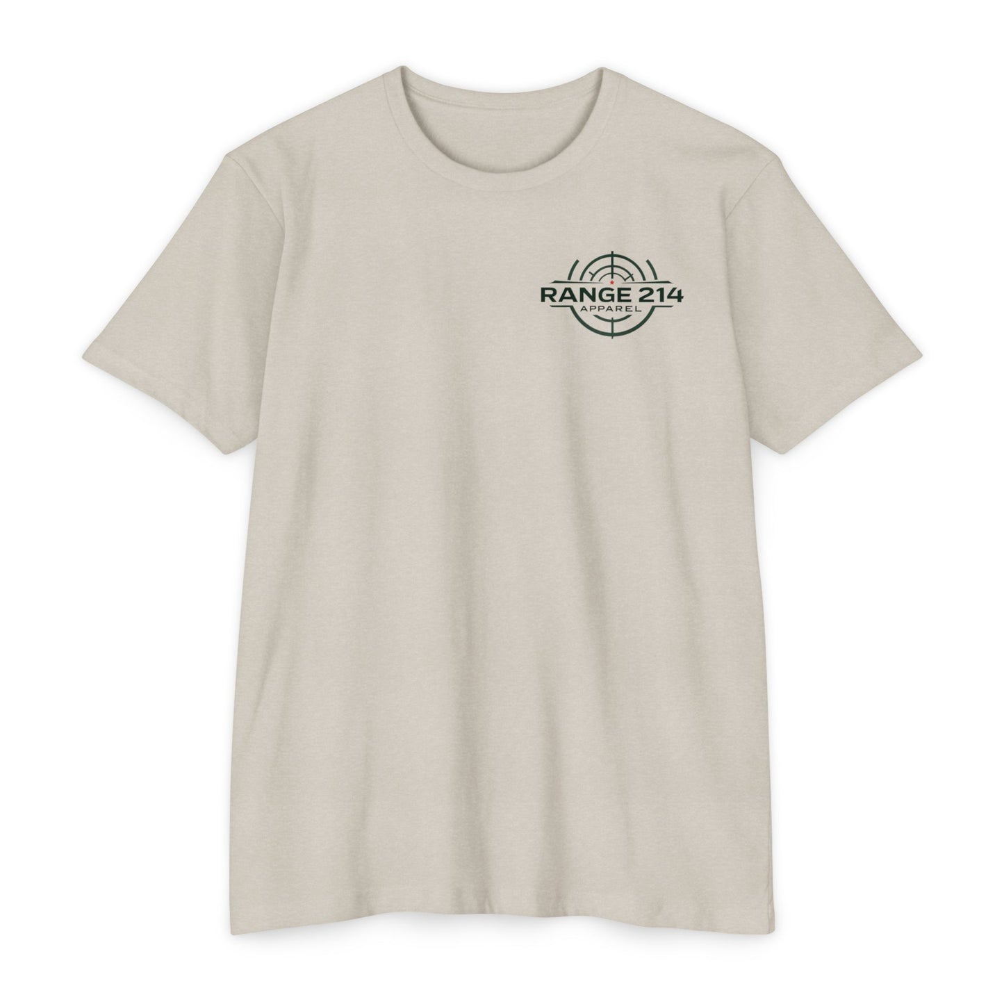 Unisex CVC Jersey T-Shirt - RANGE 214 Skull Graphic Tee
