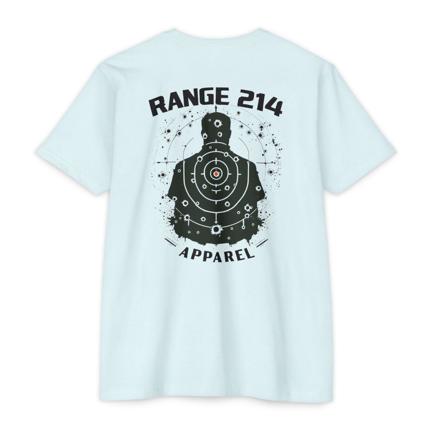 Range 214 Unisex CVC Jersey T-Shirt - Target Shooting 2 Apparel