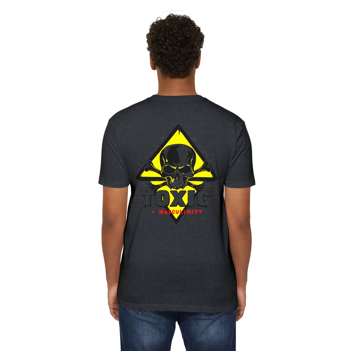 Unisex CVC Jersey T-Shirt - RANGE 214 & TOXIC Graphic Tee for Adventure Lovers