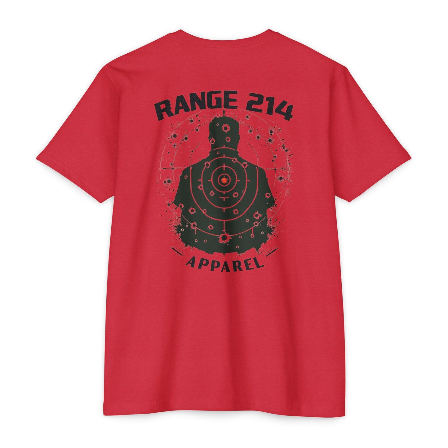 Range 214 Unisex CVC Jersey T-Shirt - Target Shooting 2 Apparel