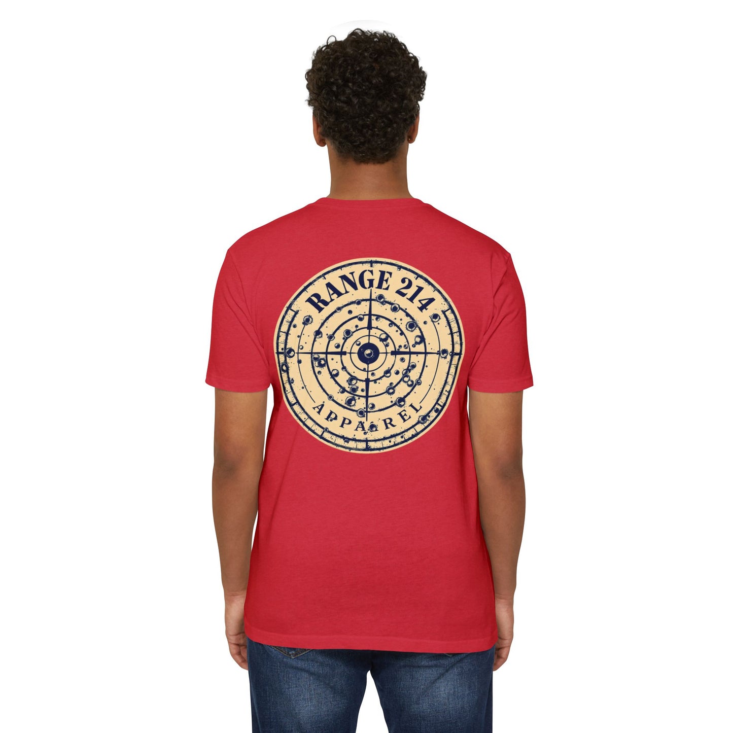 Range 214 Unisex CVC Jersey T-Shirt - Casual Style with Target Design