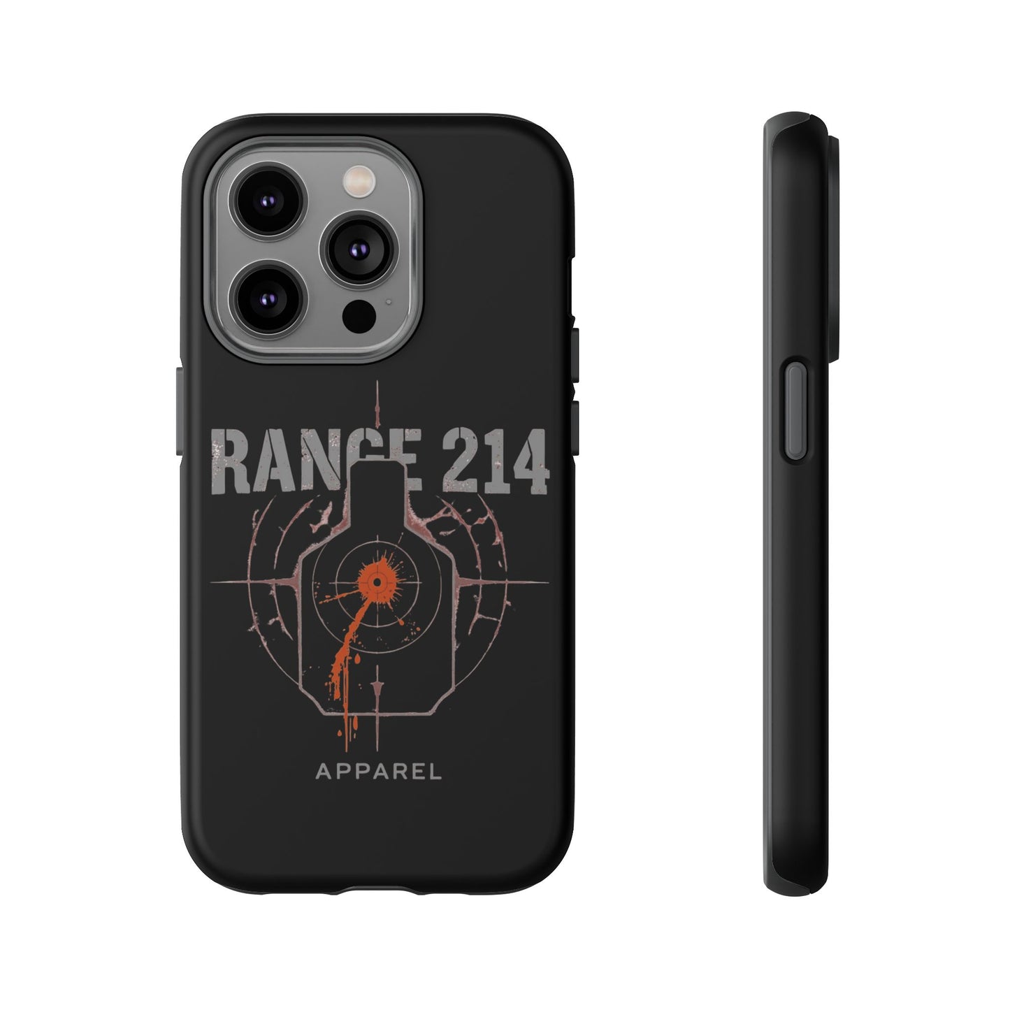 Range 214 Design Phone Case for Gun Enthusiasts