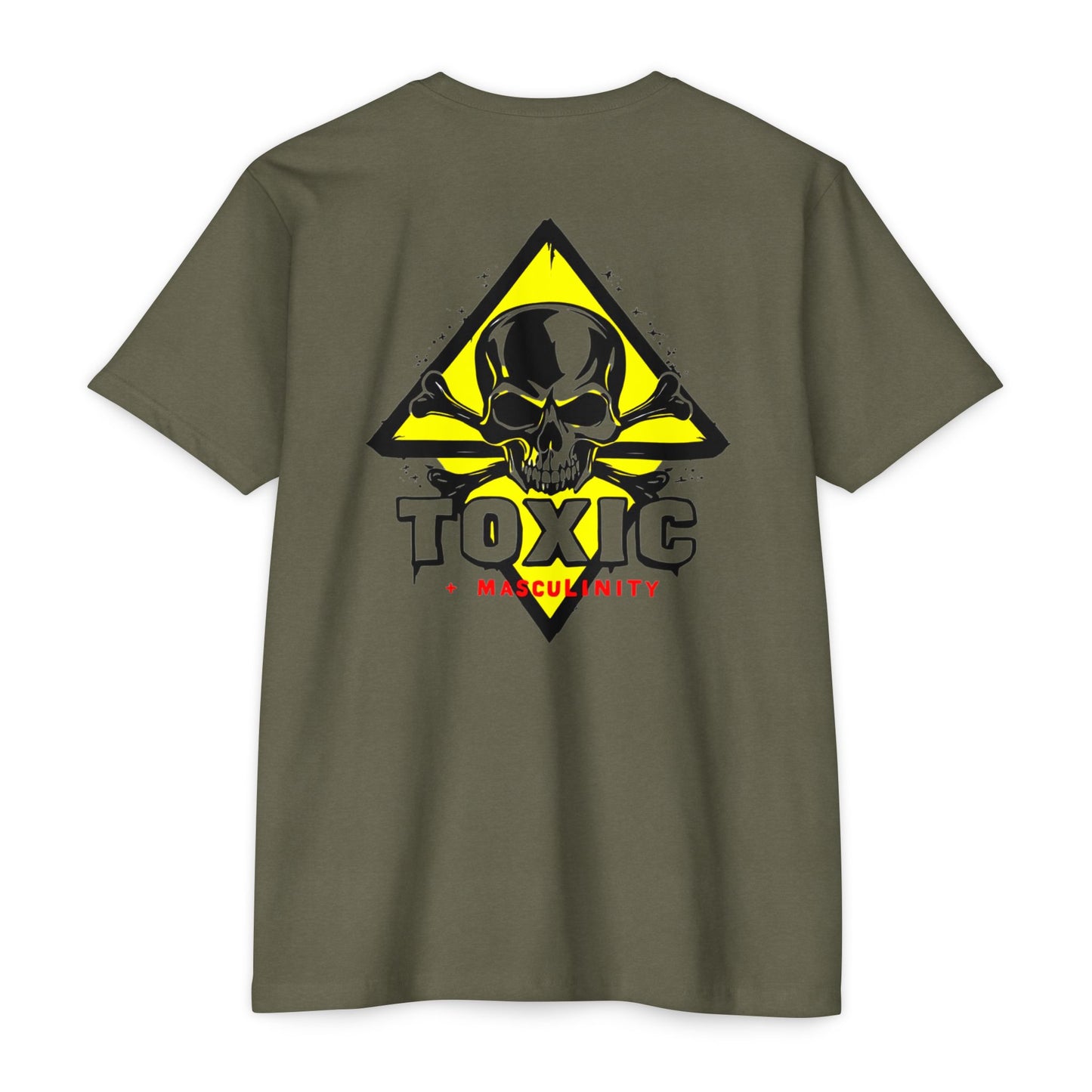 Unisex CVC Jersey T-Shirt - RANGE 214 & TOXIC Graphic Tee for Adventure Lovers