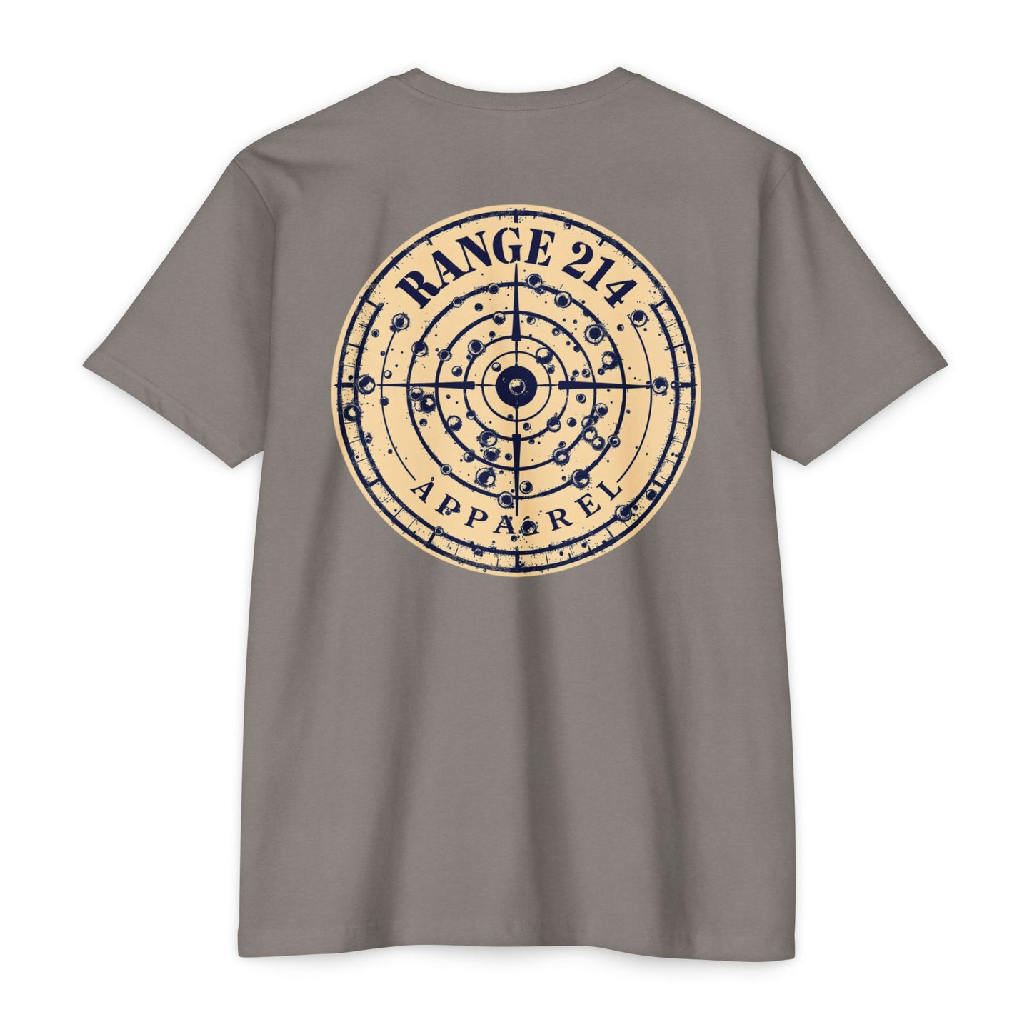 Range 214 Unisex CVC Jersey T-Shirt - Casual Style with Target Design