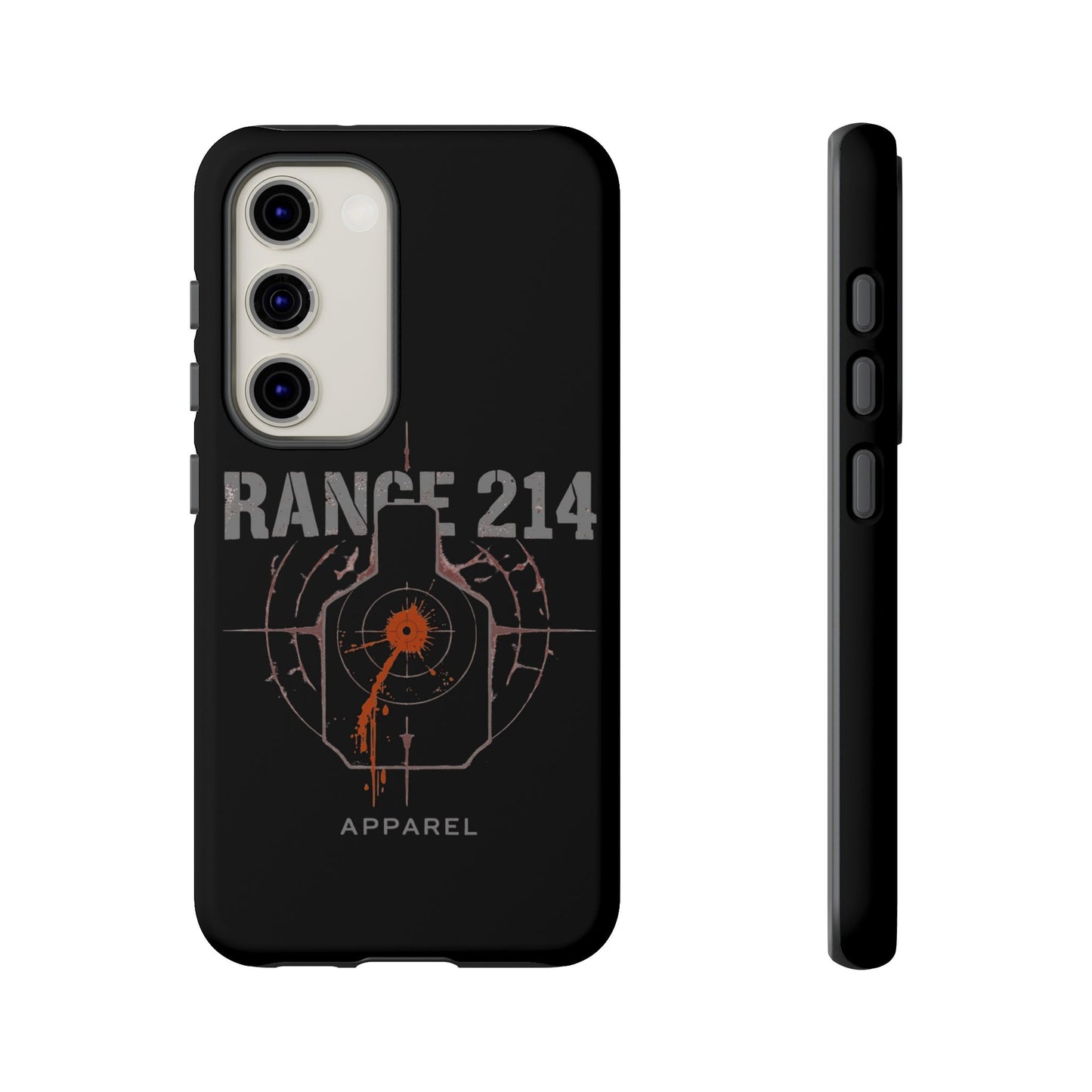 Range 214 Design Phone Case for Gun Enthusiasts