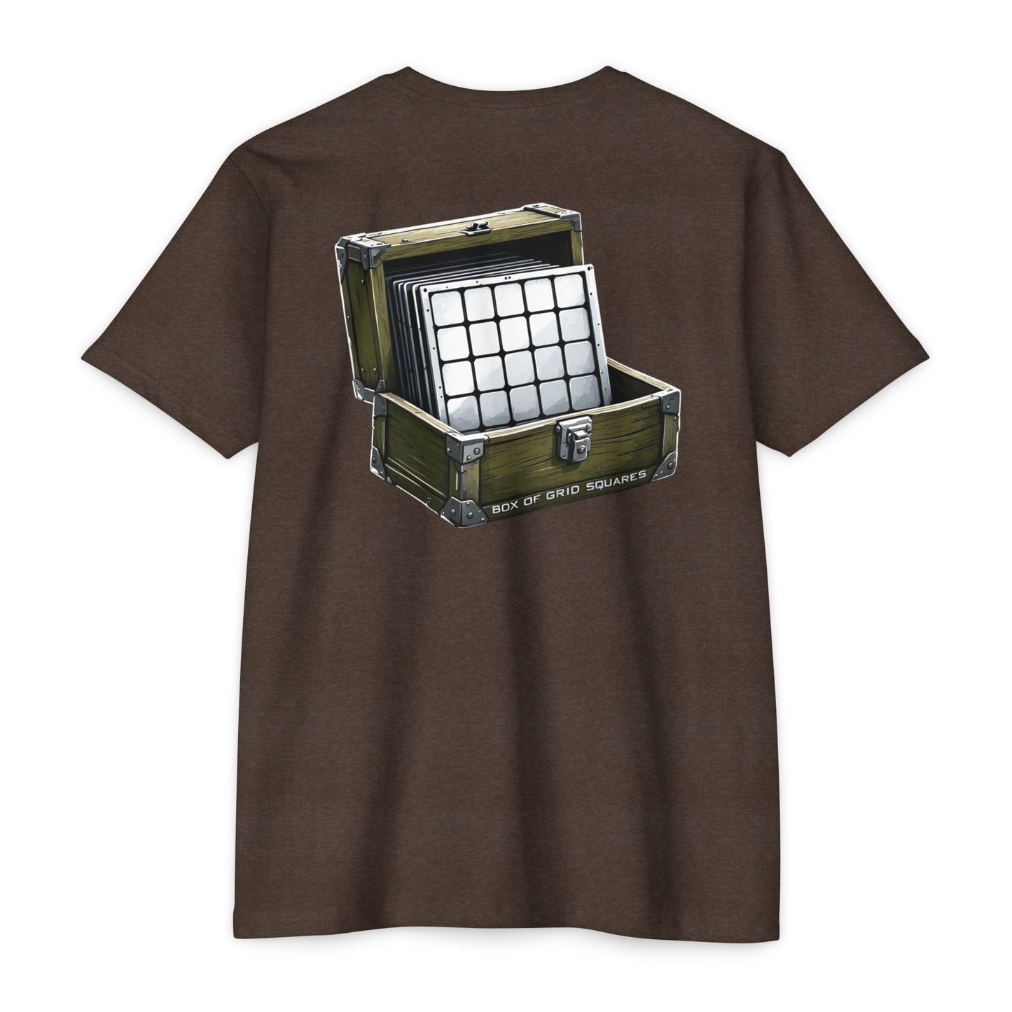 Adventure Box CVC T-Shirt - Unisex Graphic Tee for Outdoor Enthusiasts