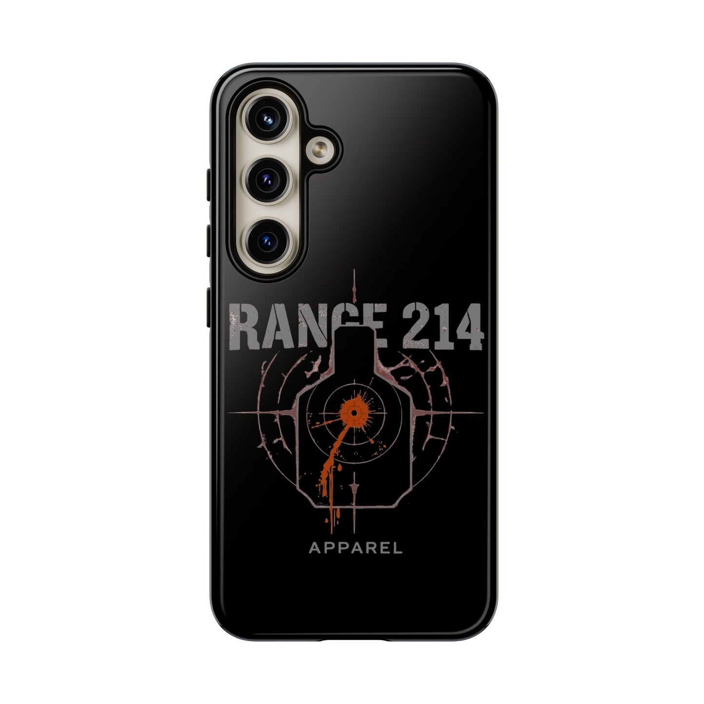 Range 214 Design Phone Case for Gun Enthusiasts