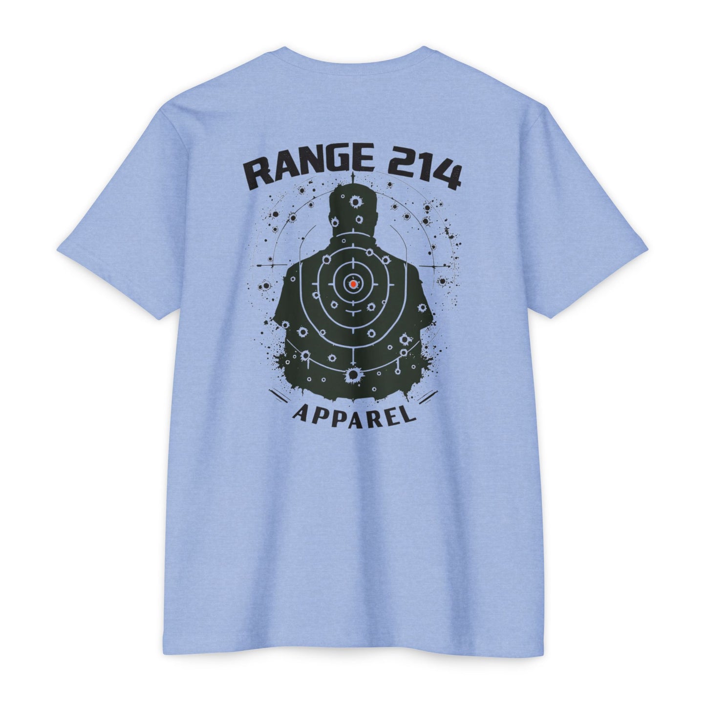 Range 214 Unisex CVC Jersey T-Shirt - Target Shooting 2 Apparel