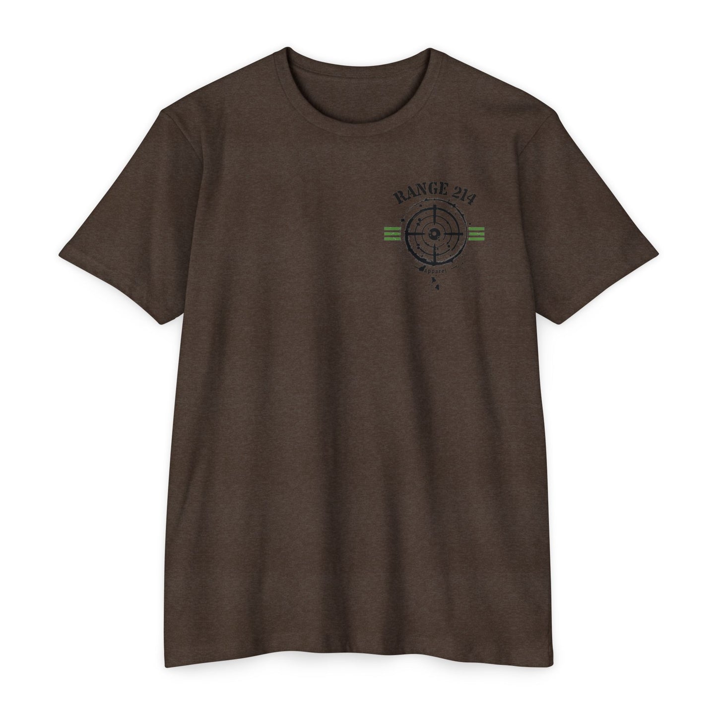 Unisex CVC Jersey T-Shirt - RANGE 214 & TOXIC Graphic Tee for Adventure Lovers