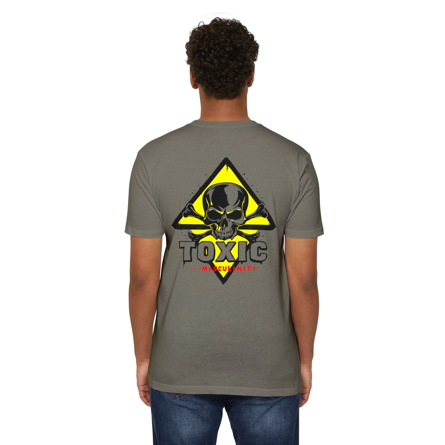 Unisex CVC Jersey T-Shirt - RANGE 214 & TOXIC Graphic Tee for Adventure Lovers