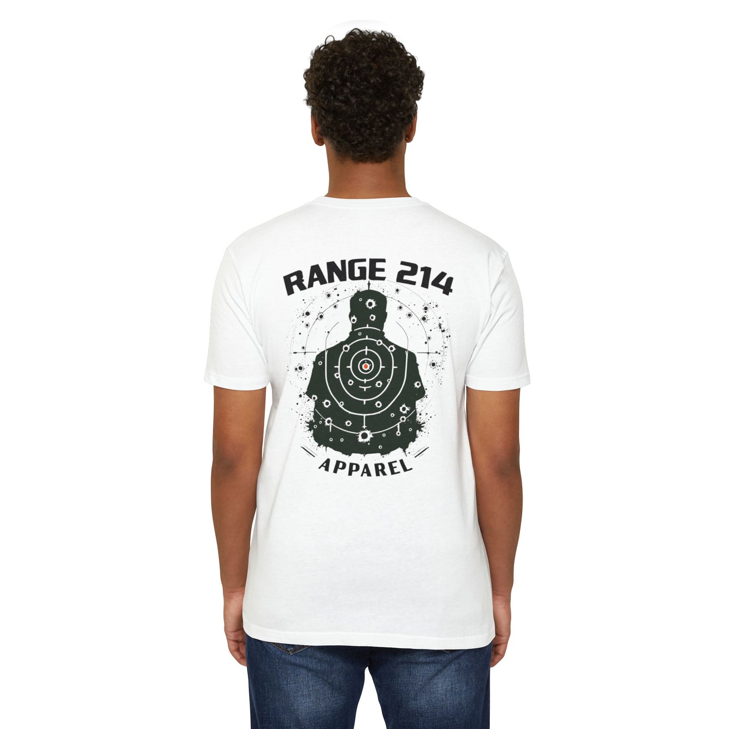 Range 214 Unisex CVC Jersey T-Shirt - Target Shooting 2 Apparel