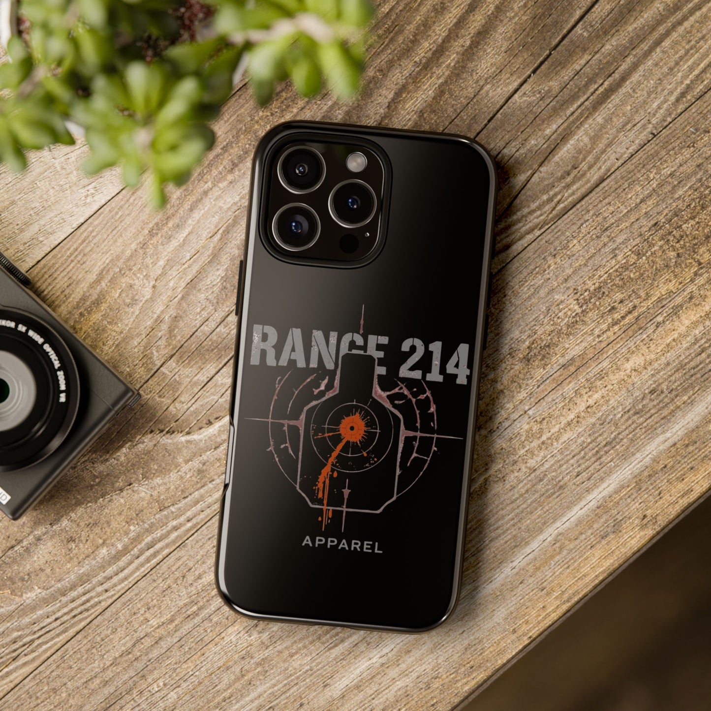 Range 214 Design Phone Case for Gun Enthusiasts