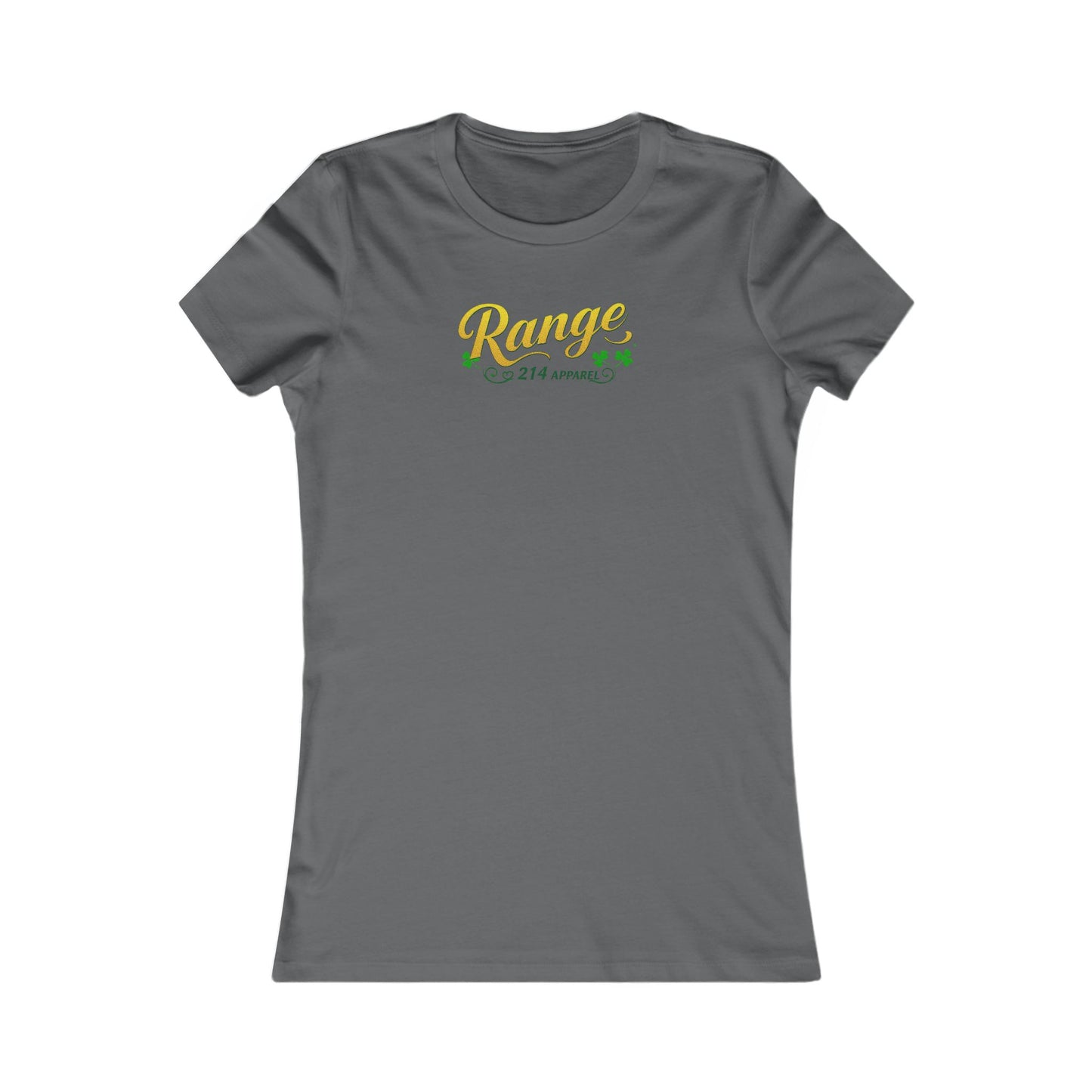 St. Patrick's Day Feelin Lucky -Women's Favorite Tee - 'Range' Design with Lucky