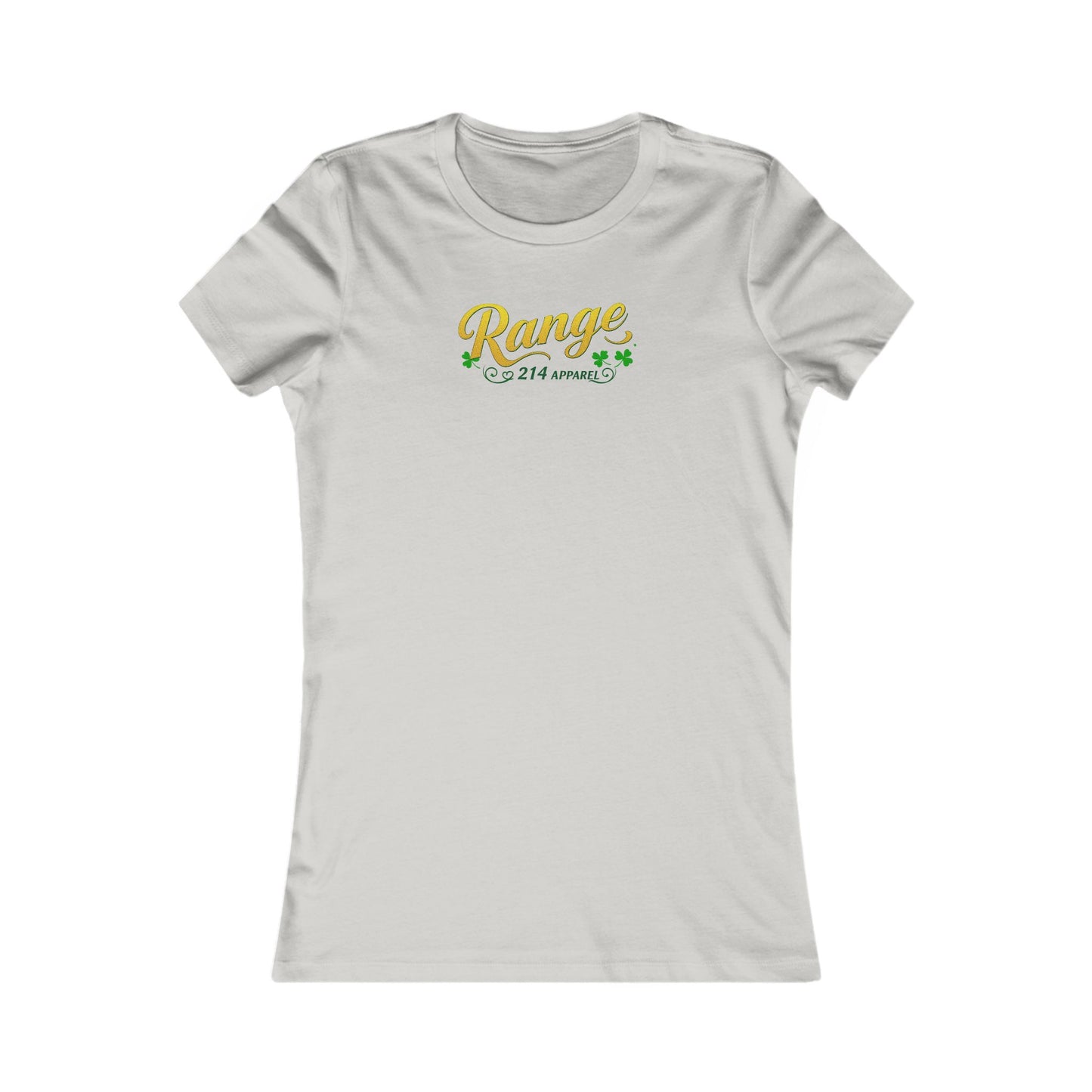 St. Patrick's Day Feelin Lucky -Women's Favorite Tee - 'Range' Design with Lucky