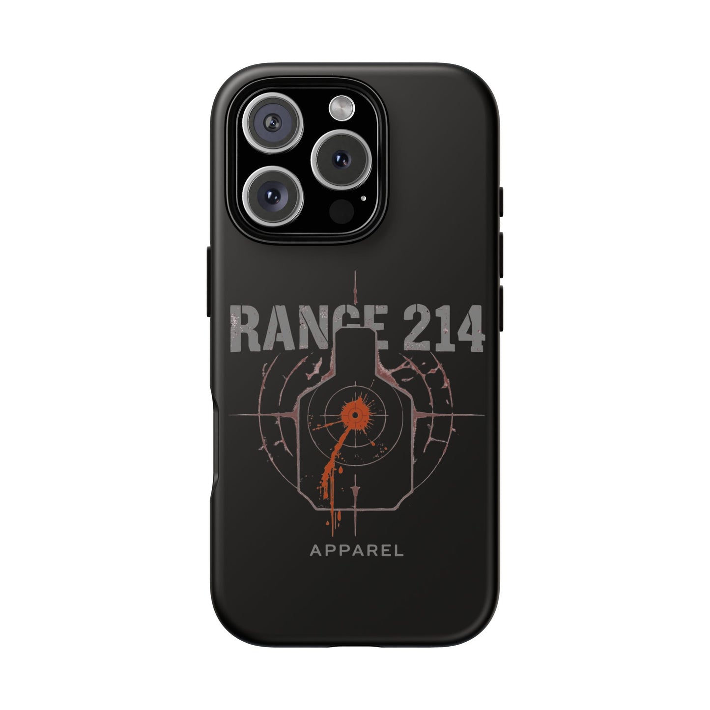 Range 214 Design Phone Case for Gun Enthusiasts